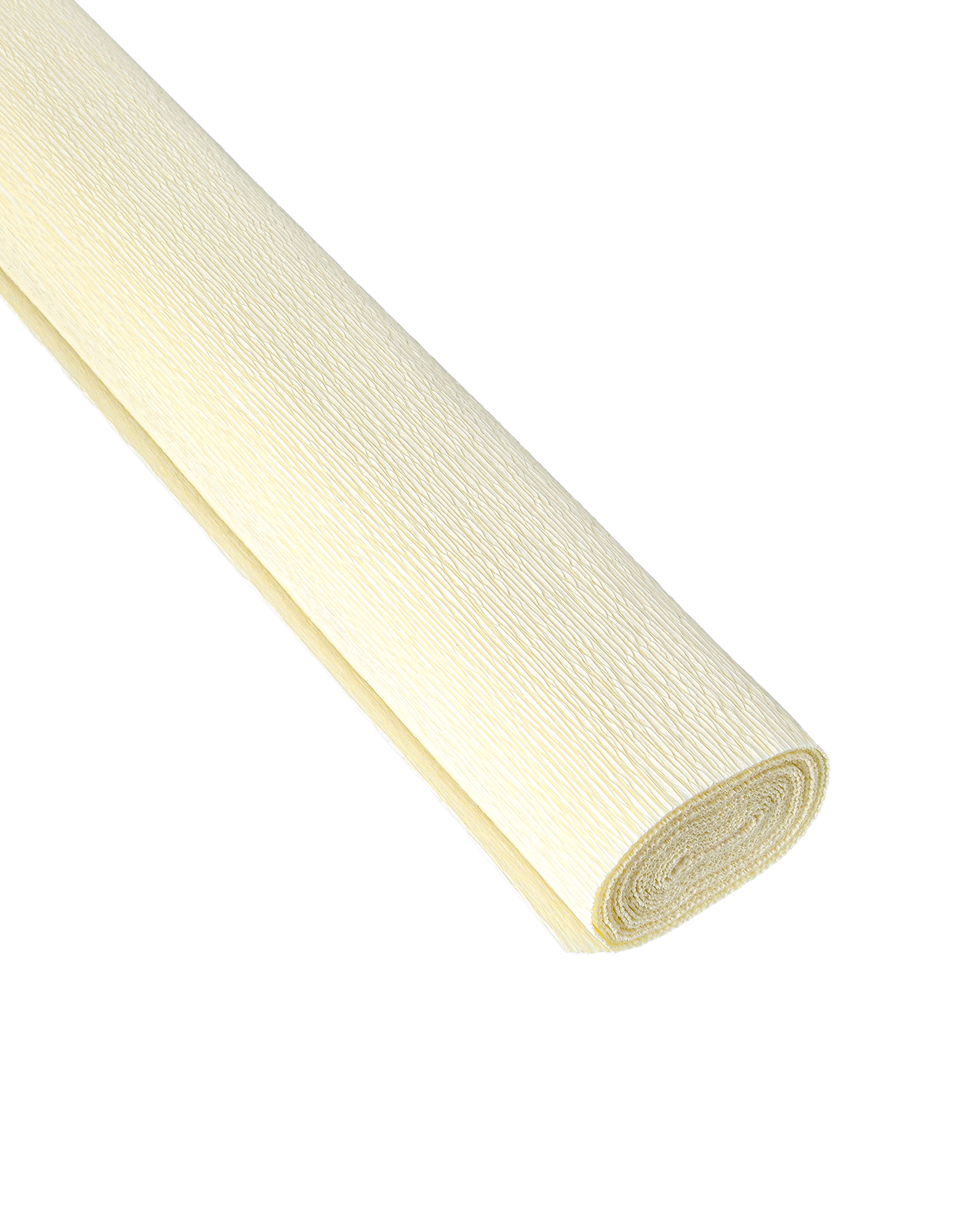 Kräppapper, cream