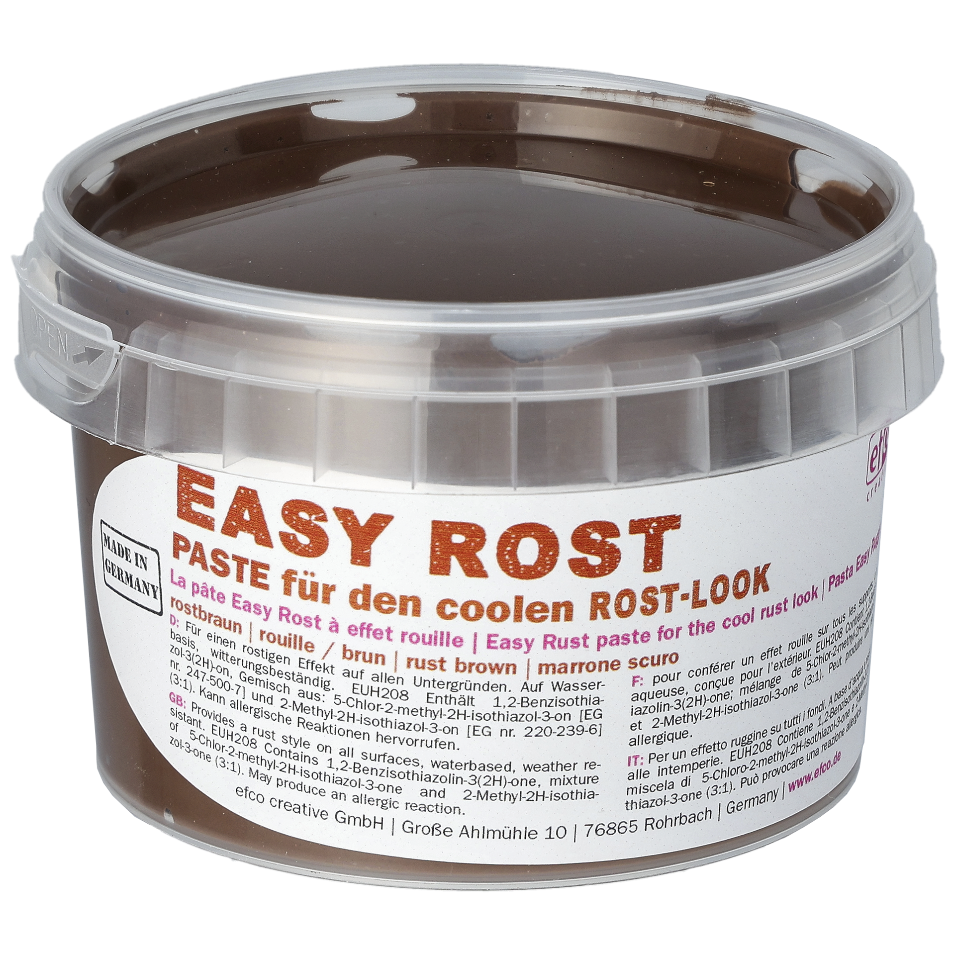 Ruosteväri, tummanruskea