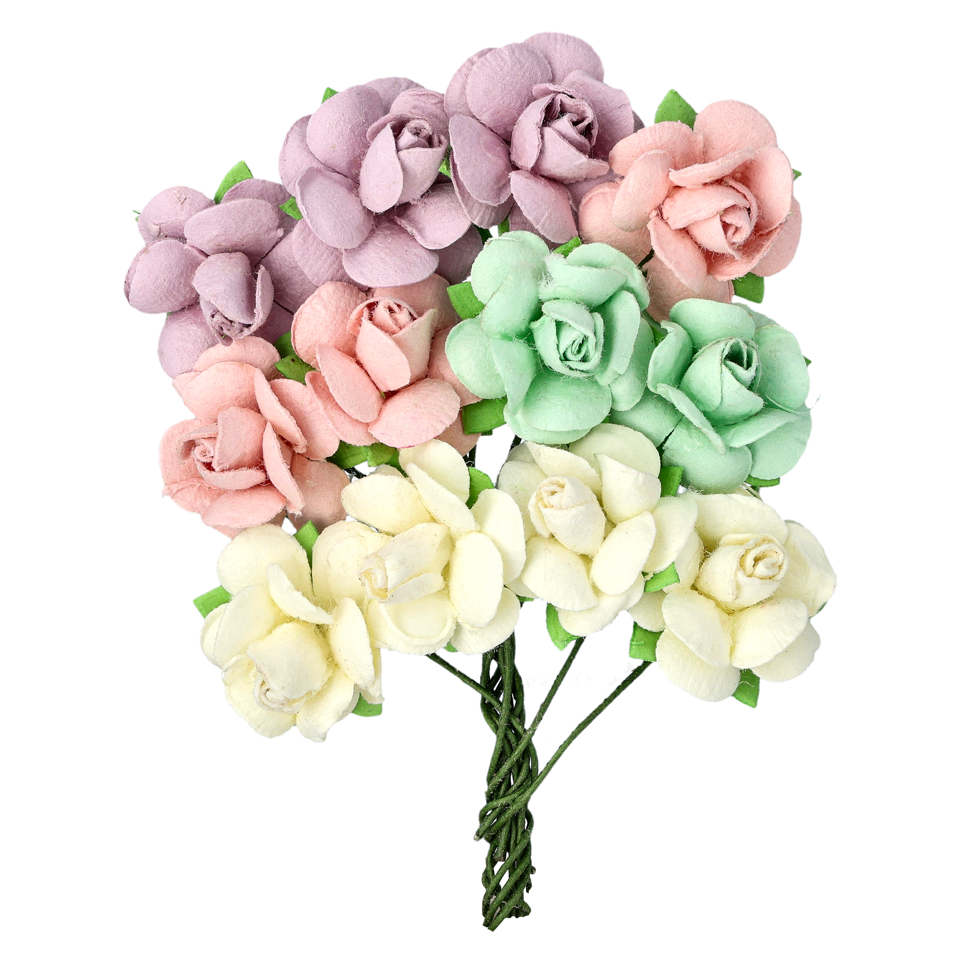 Blomsterbukett, pastell