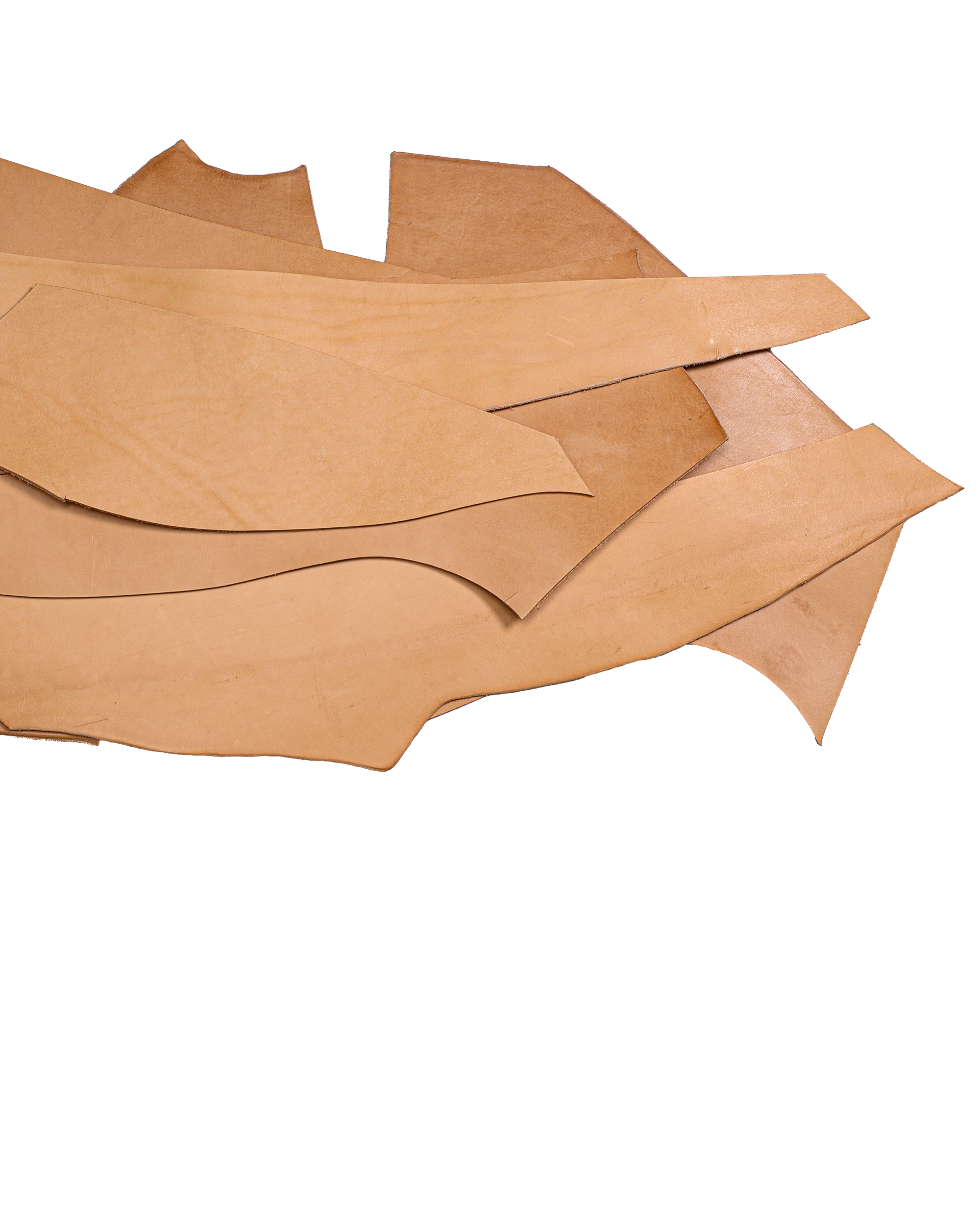 Læderrester Natur 5 mm