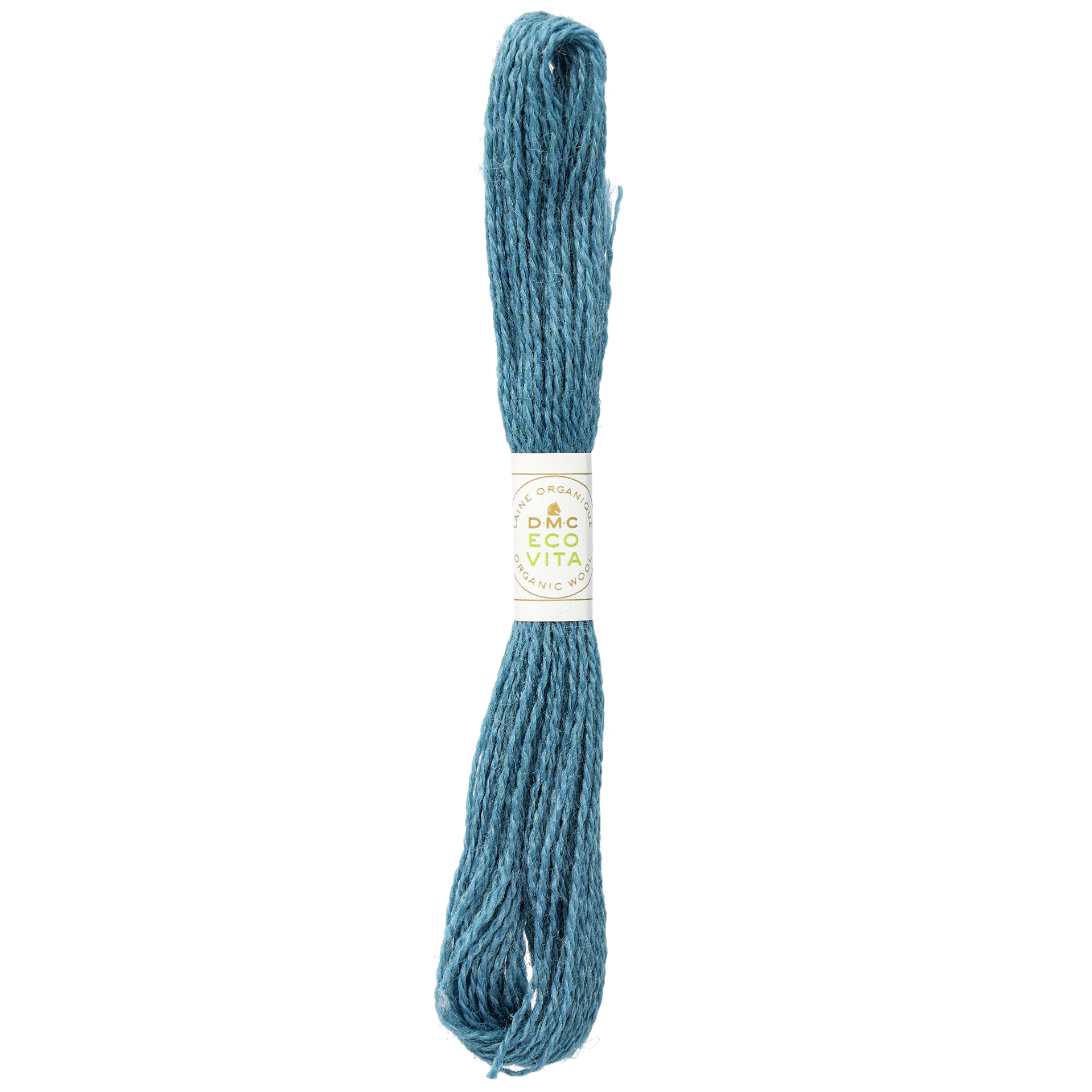 Broderigarn ull Eco Vita, petrol