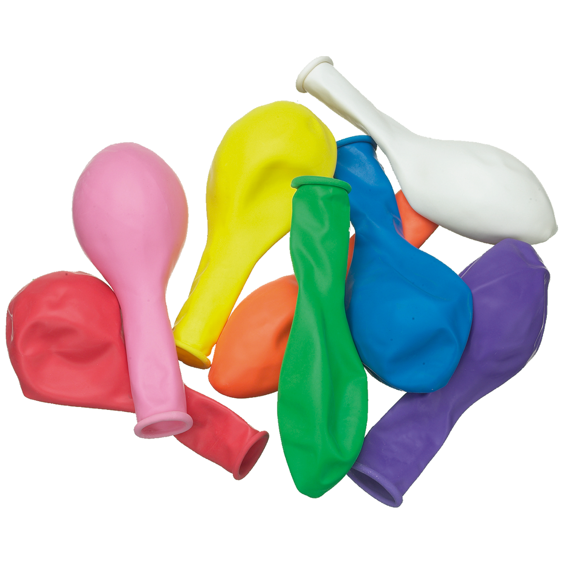 Ballonger, blandade färger