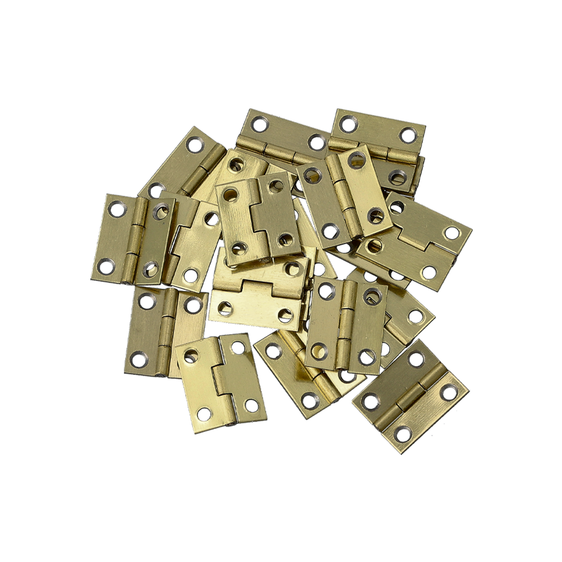 Hængsler Messingbehandlet, 15x12 mm