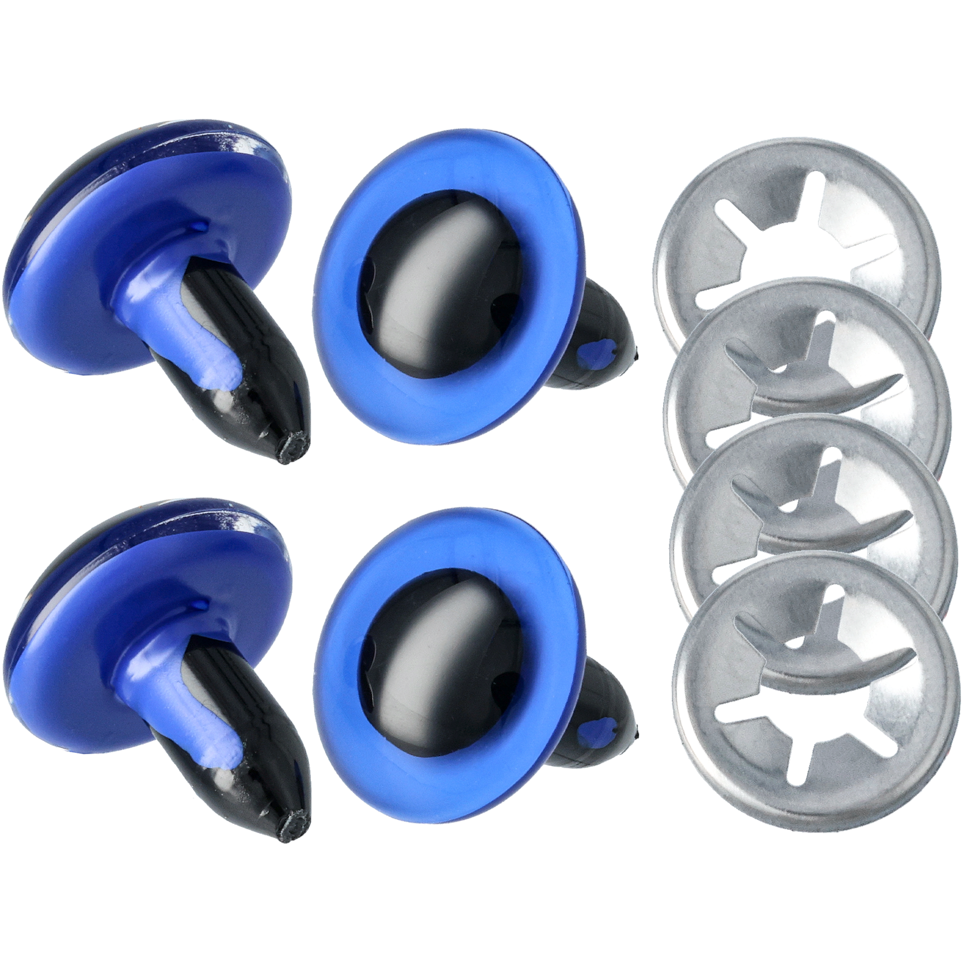 Varmuussilmät 16 mm, sininen