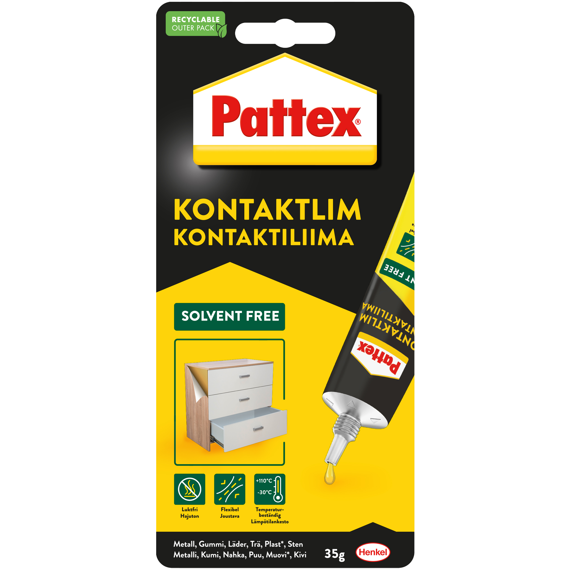 Kontaktiliima Pattex