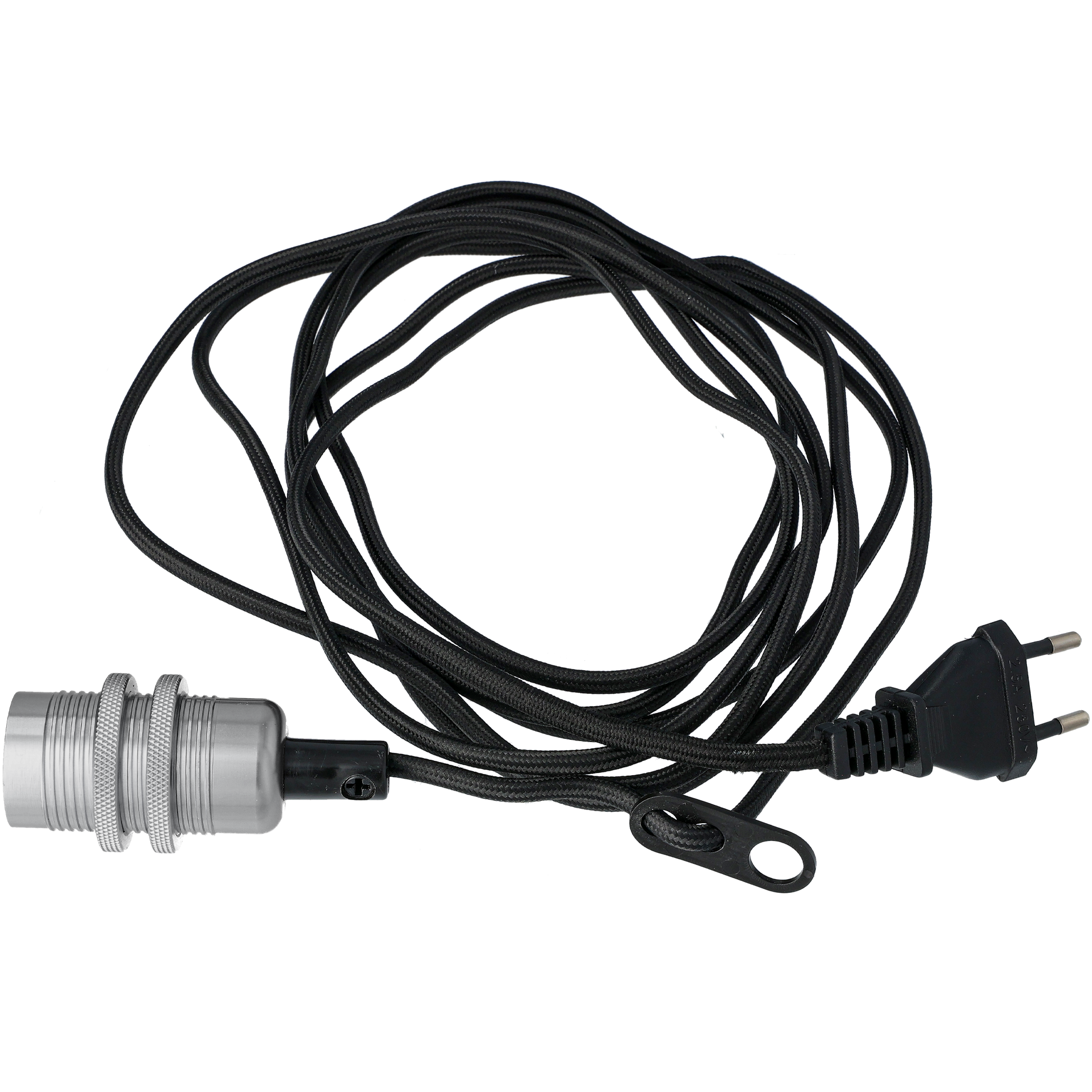 Johtosarja 3,5 m kangaspäällysteinen, metalli