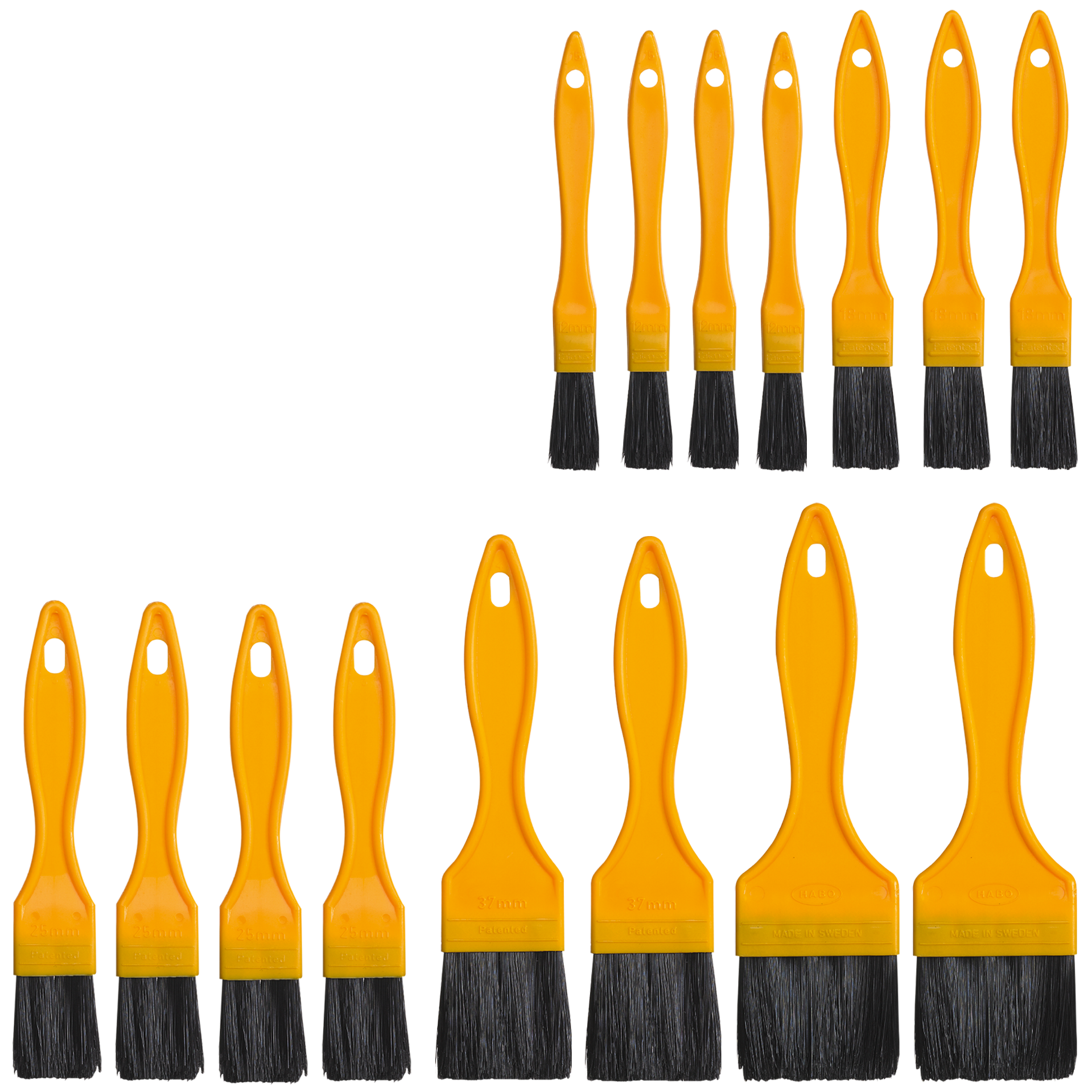 Habo penselsett 15-pk