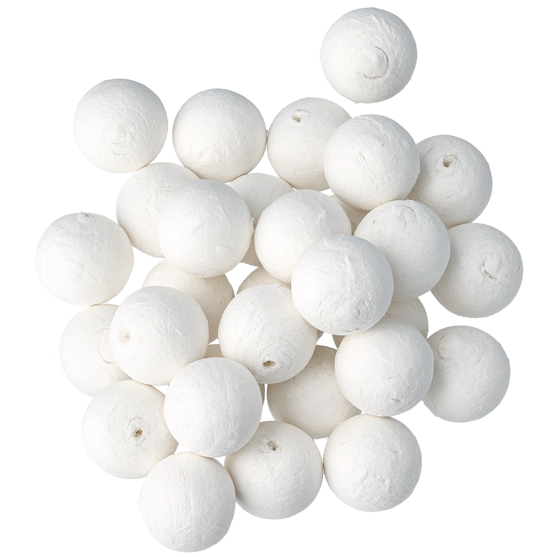 Vatkugler, hvid