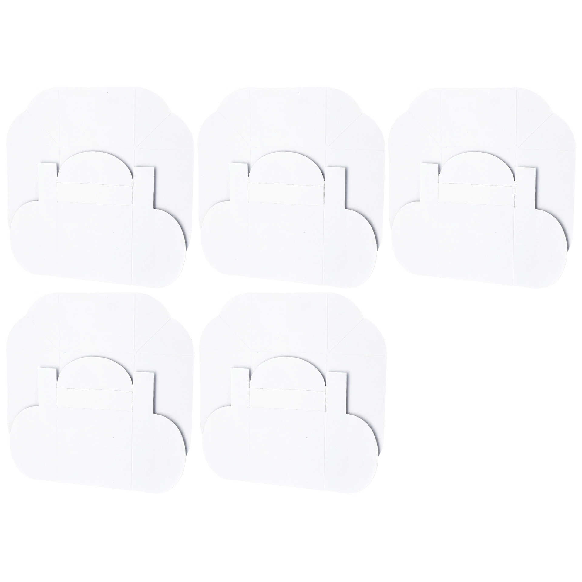 Gaveæske der kan dekoreres hvid