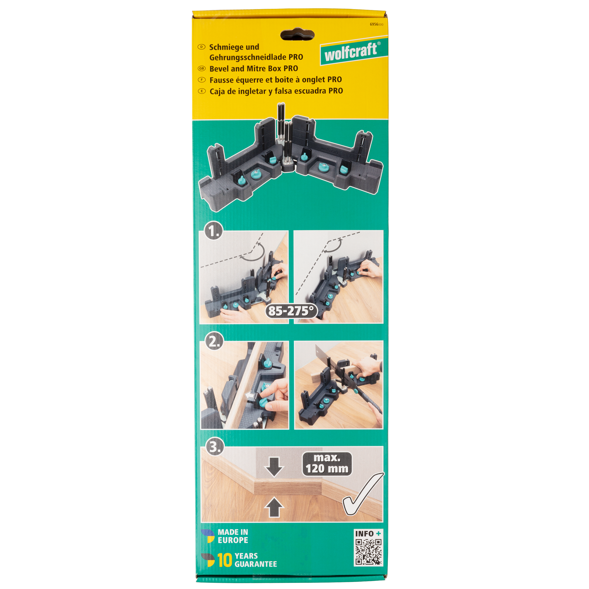 Kulmasahauslaatikko Pro