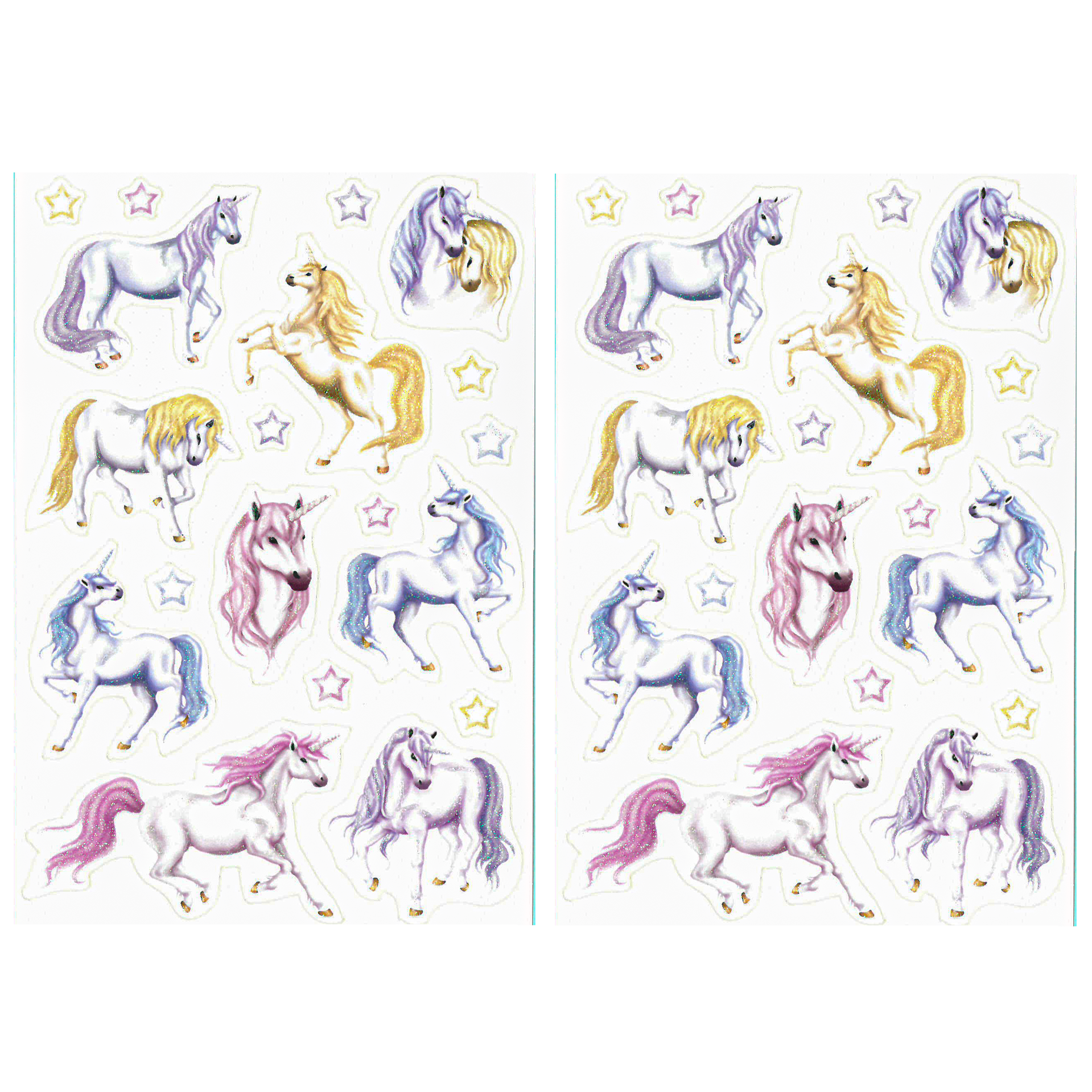 Dekor stickers, Enhjørning