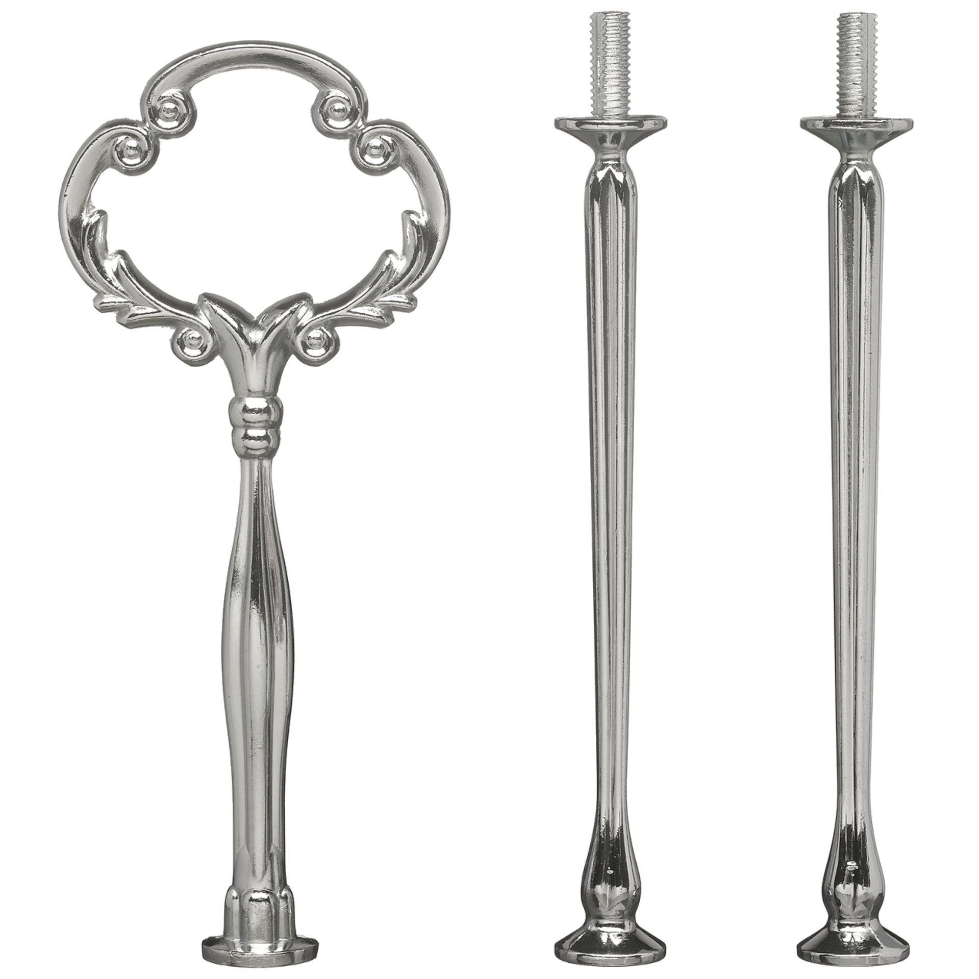 3-dels Kakfatshandtag, silver