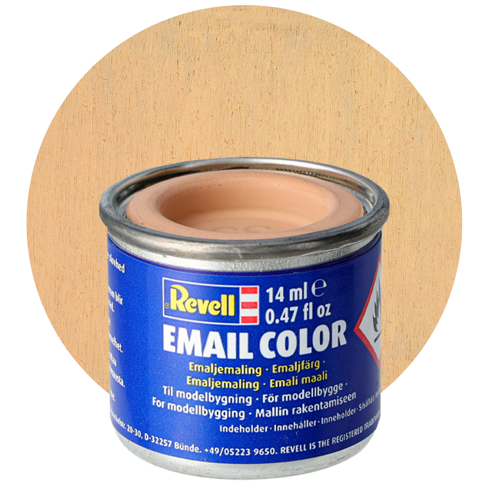 Emaljemaling Revell Mat, Flesh, mat, 32135