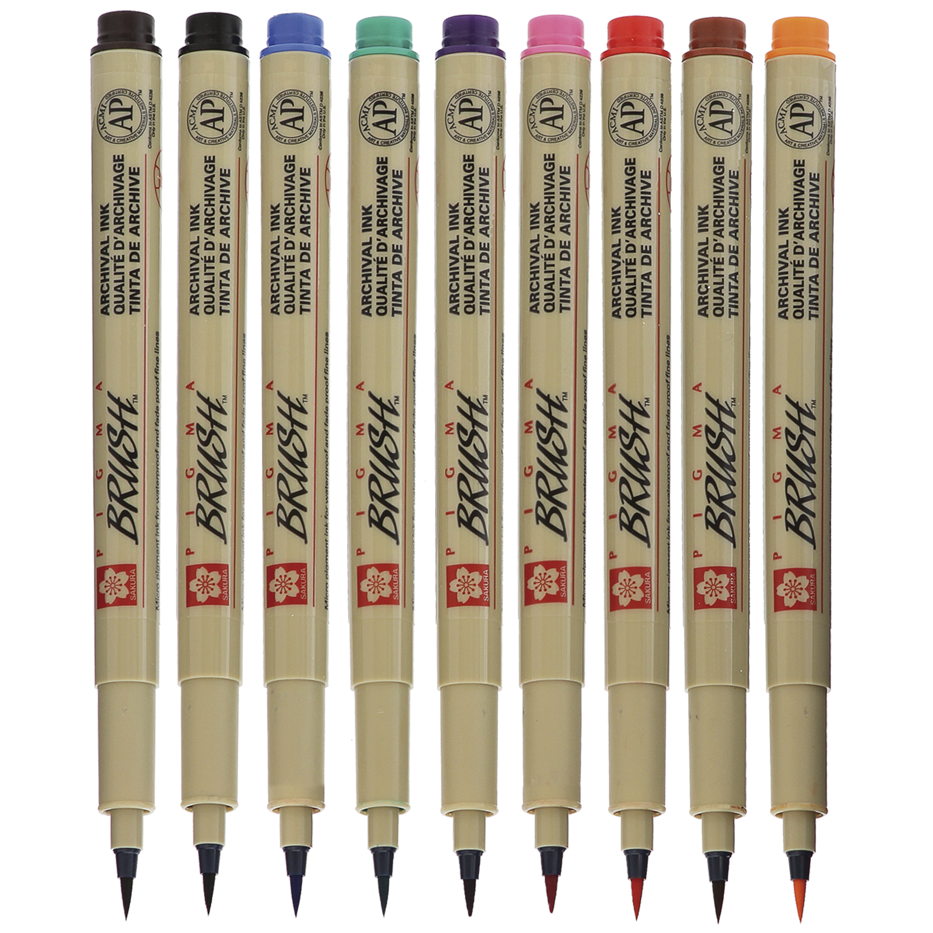 Sakura Pigma Brush Sæt