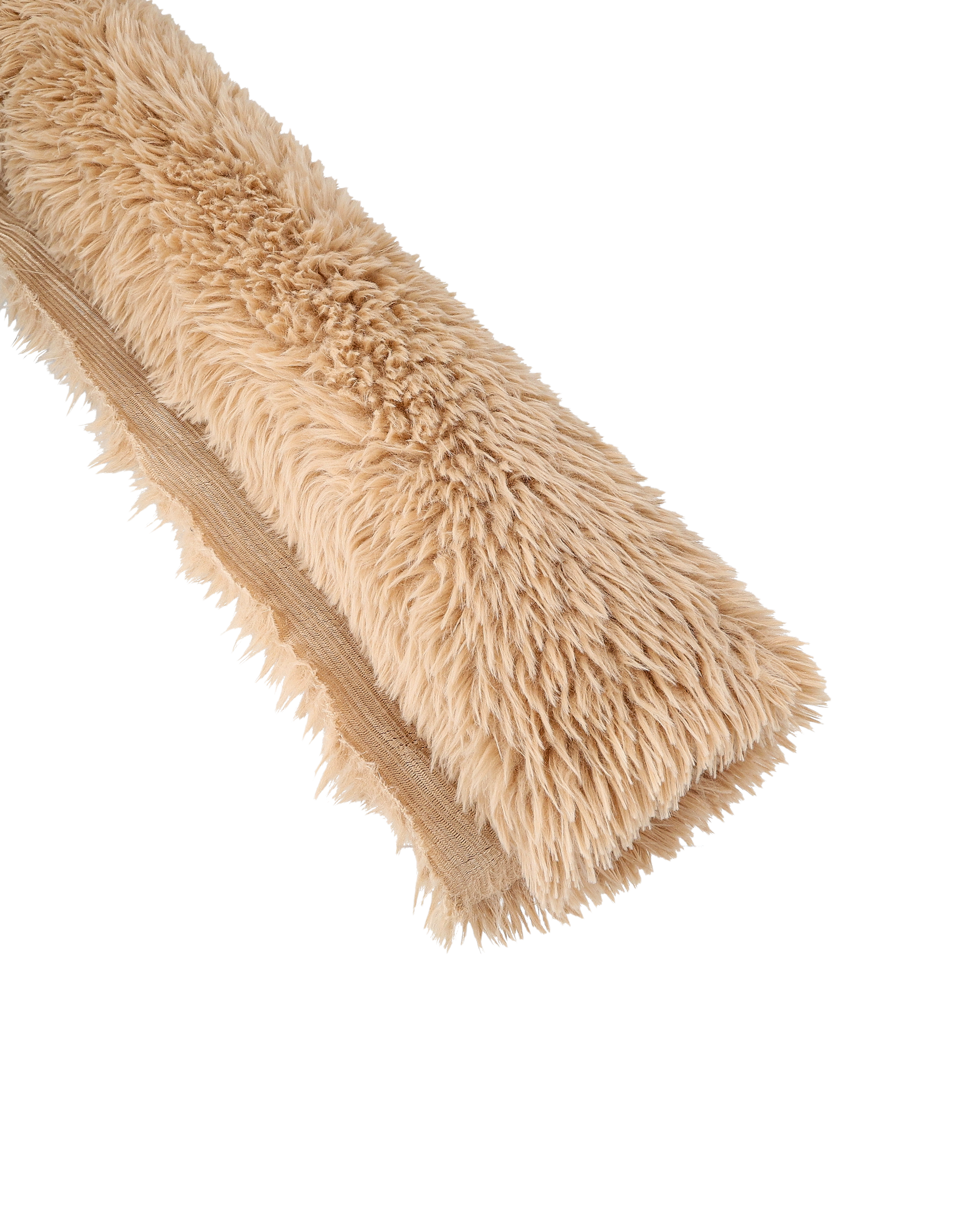 Fuskpäls Panda, ljusbrun