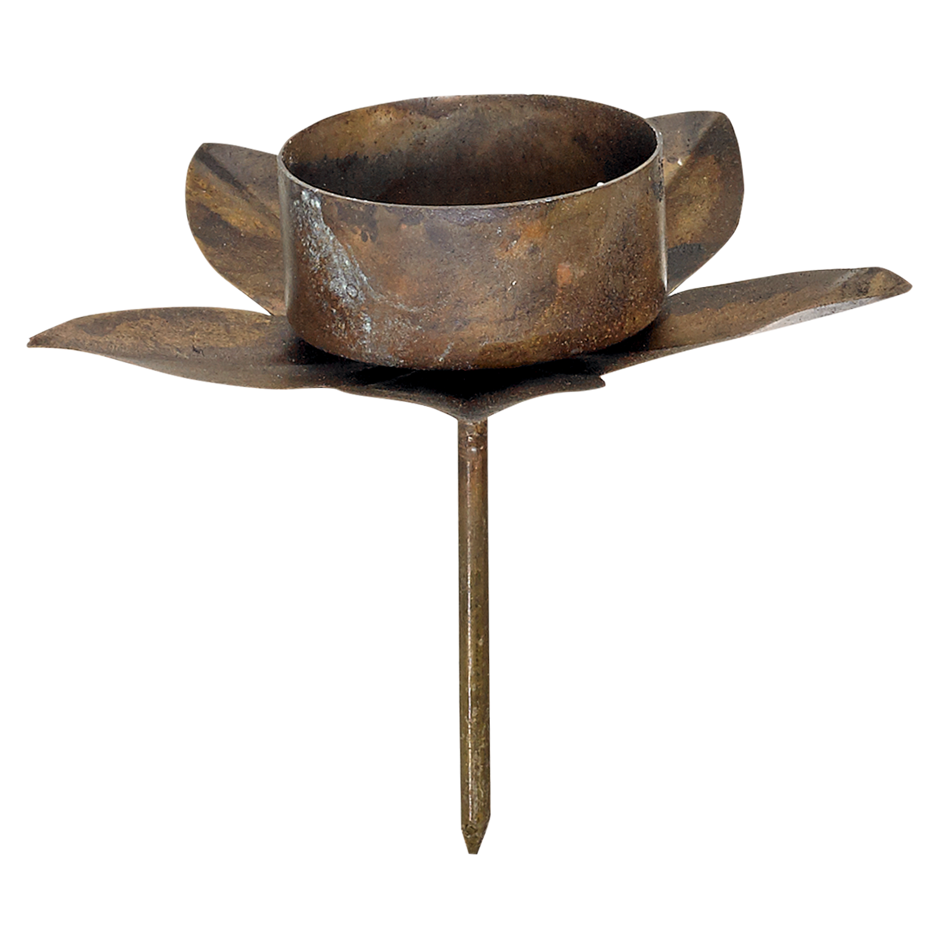 Lysholder, antikbrun