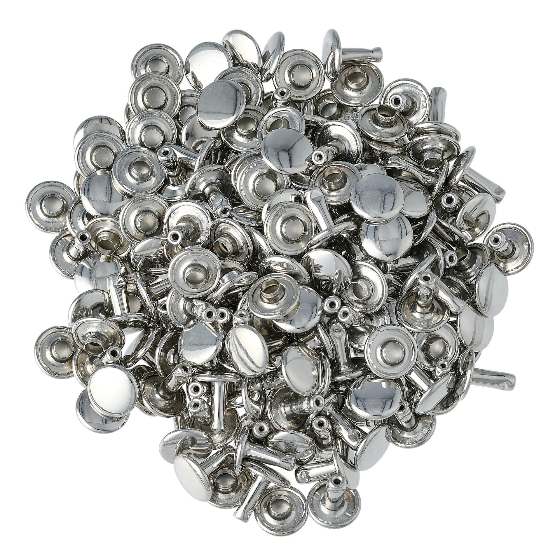 Kaksoisniitti samanpuoliset, niklattu