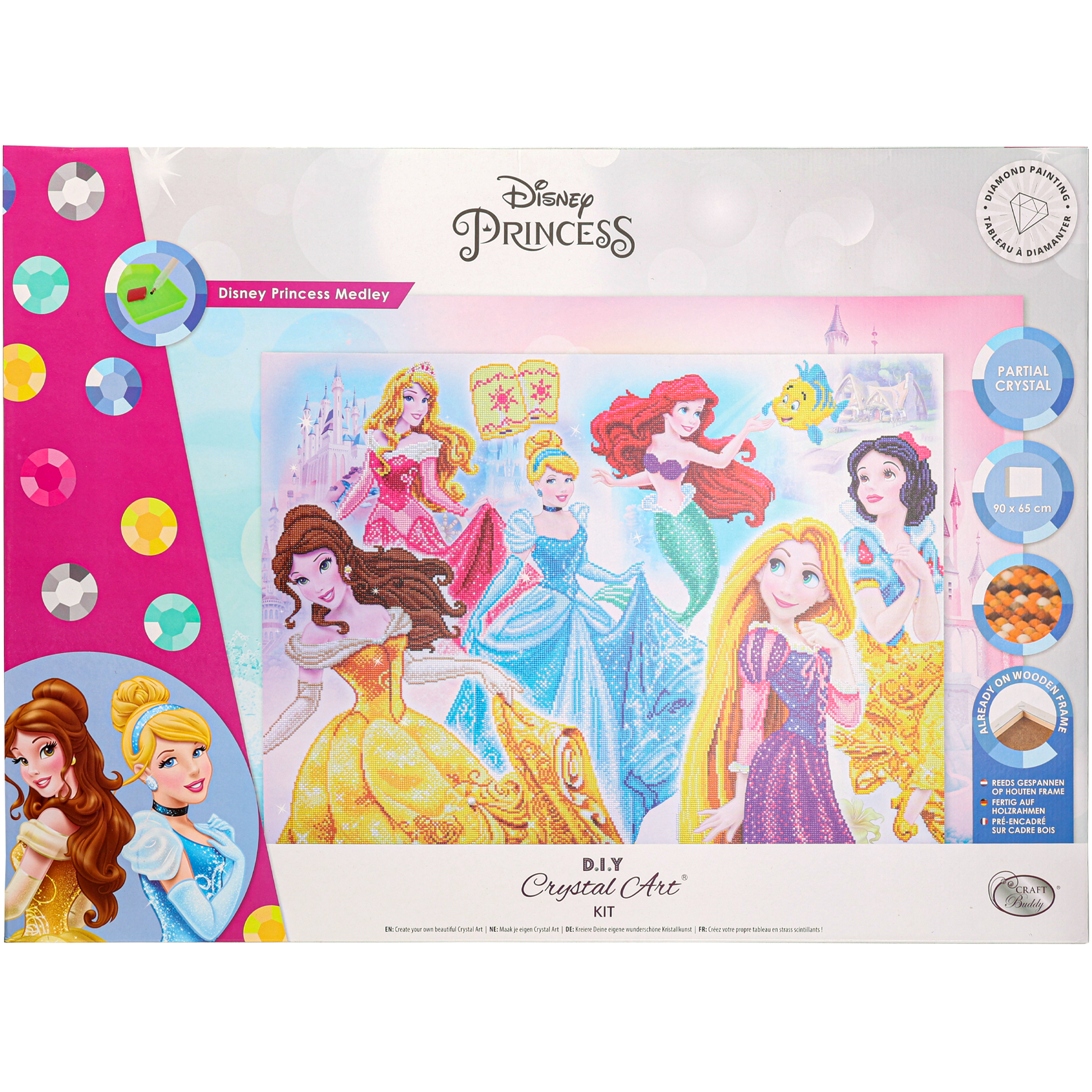 Diamond painting Kits Canvas Disney Princess