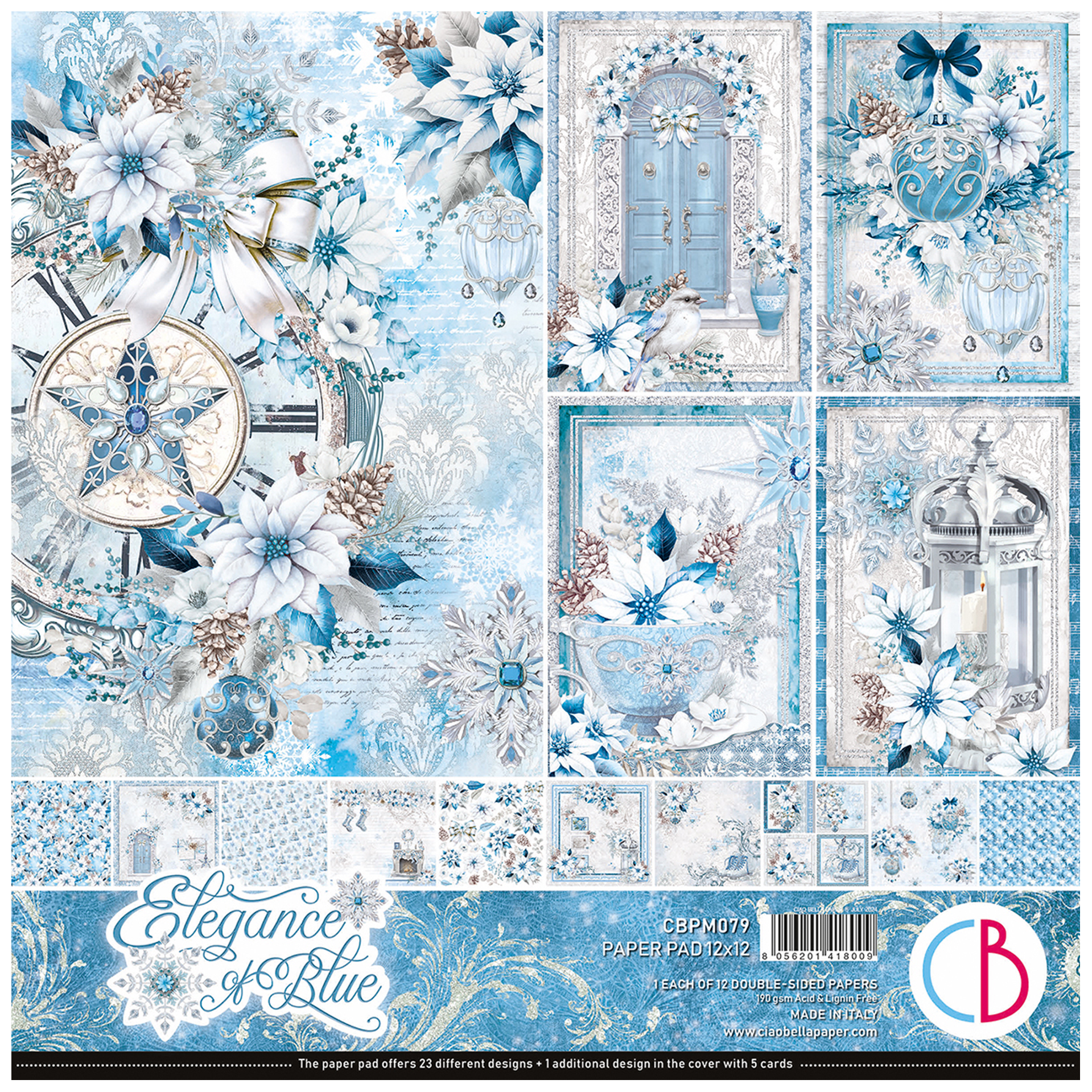 Ciao Bella-designblok Elegance of blue