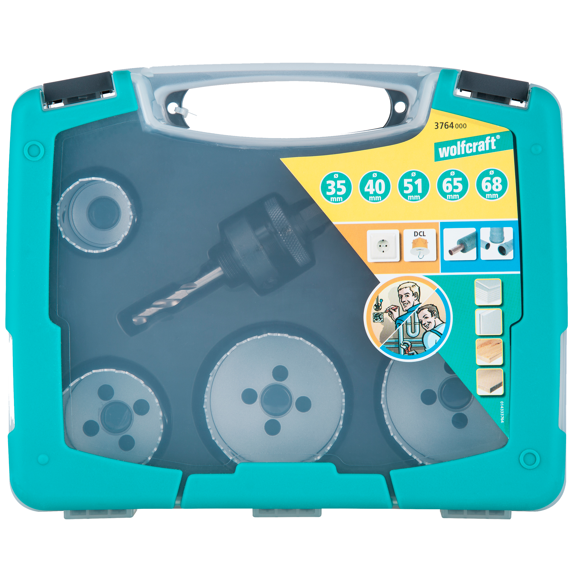 Wolfcraft Sæt til hulsav
