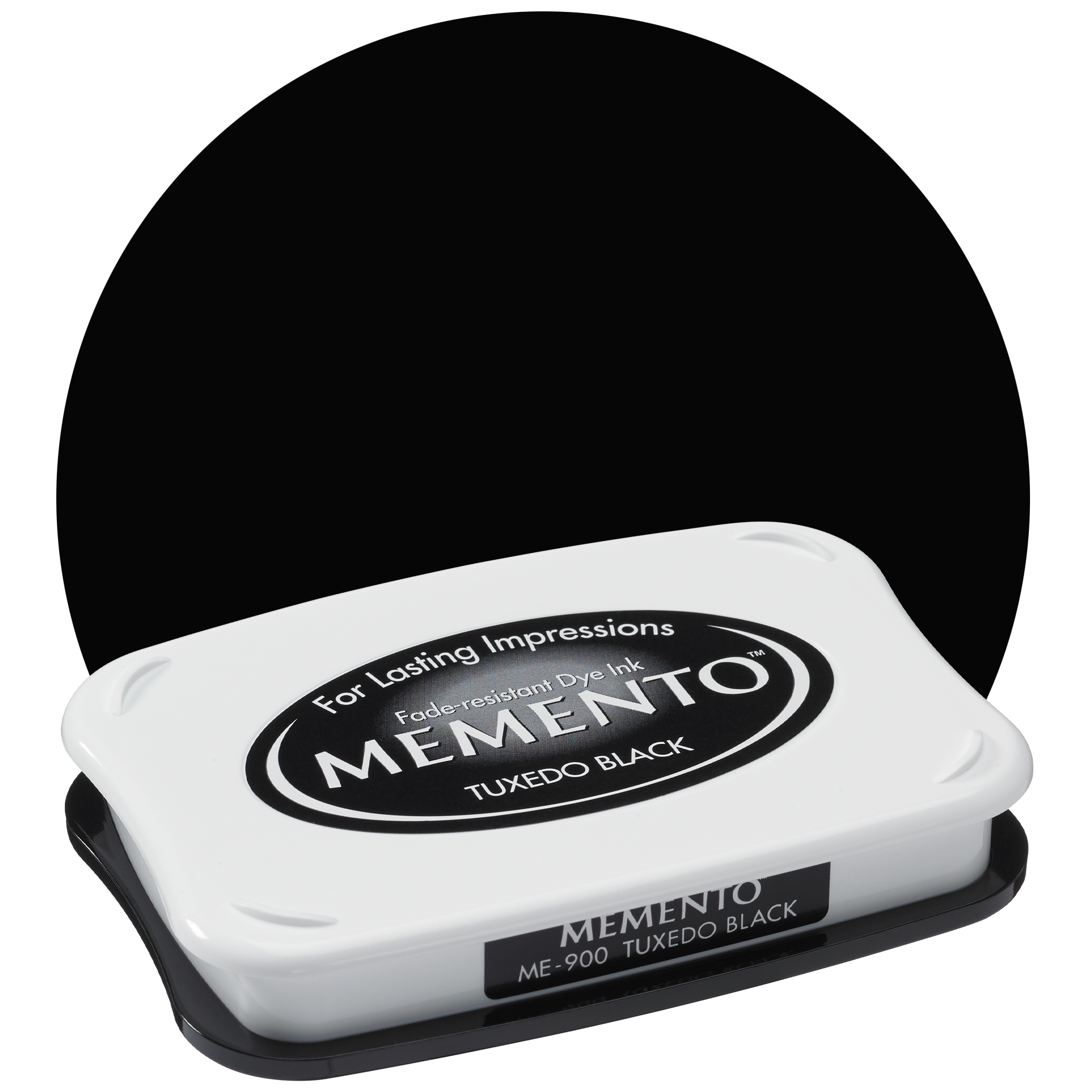 Stempelpute Memento, tuxedo black