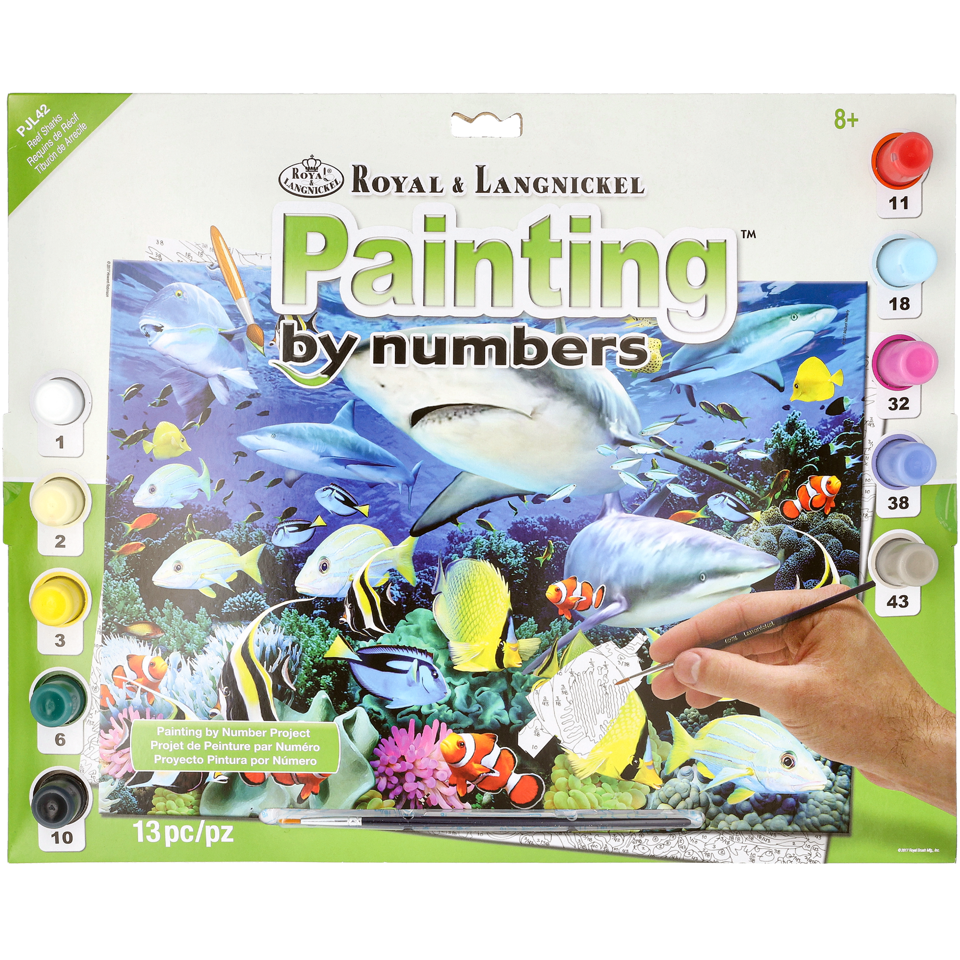 Royal Langnickel Painting by numbers large, hajar