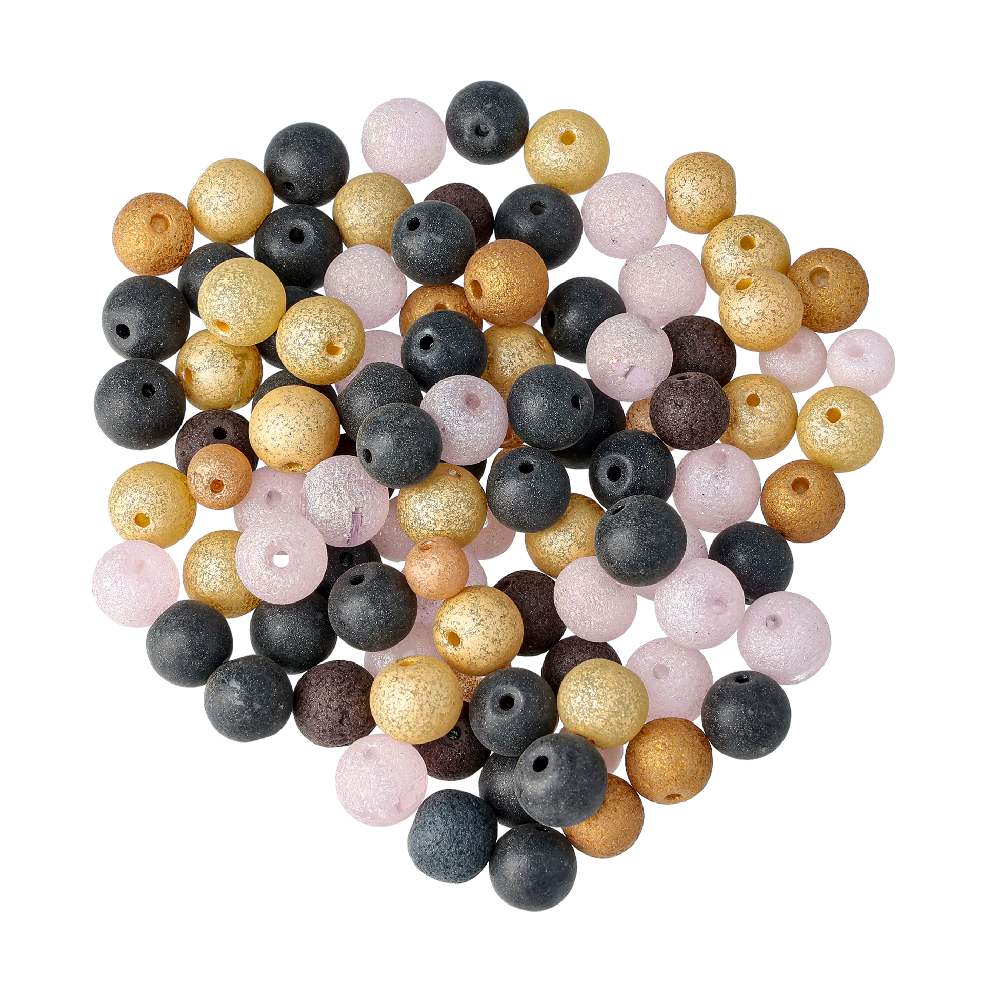 Glassperler miks 100 gram