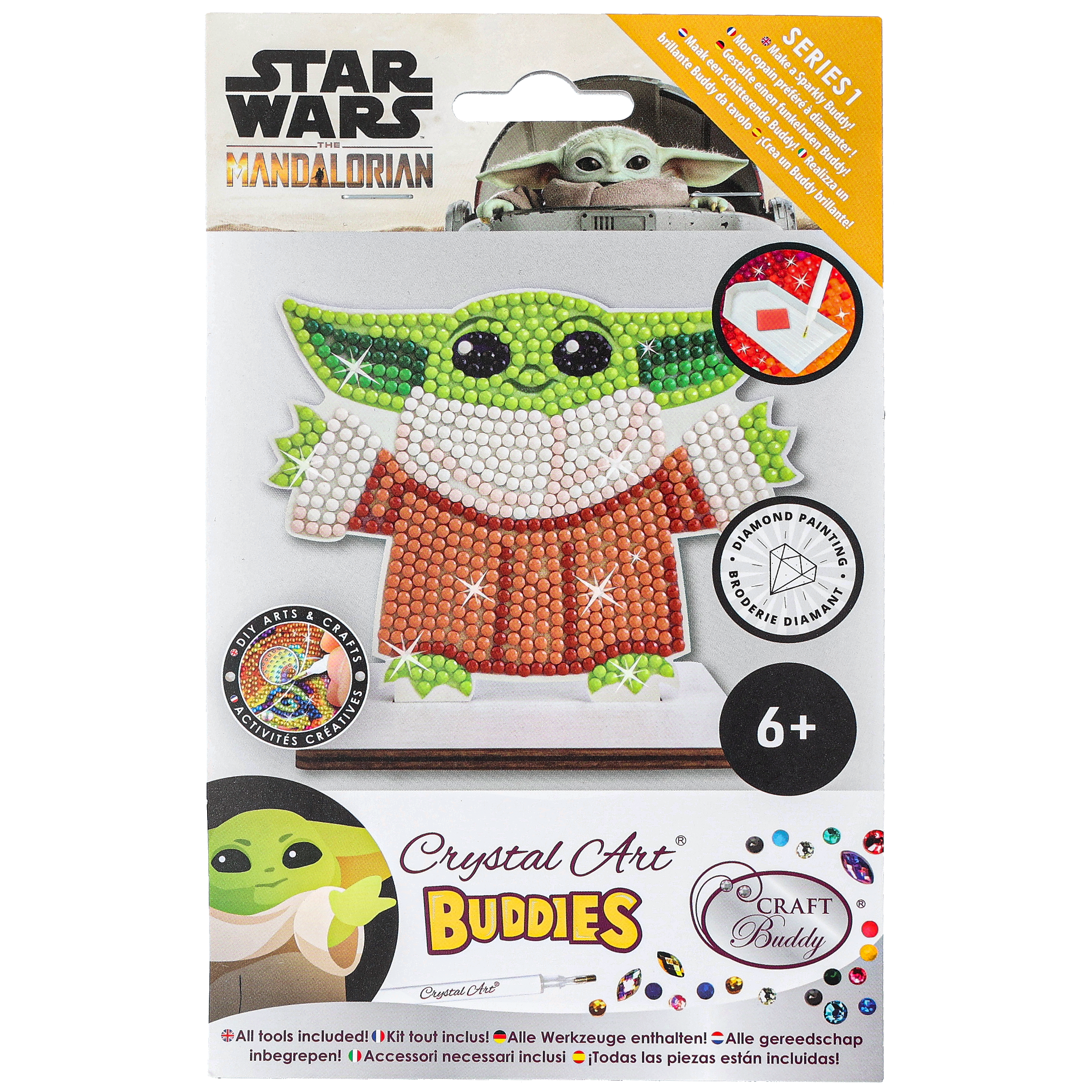 Crystal Art Buddie Grogu