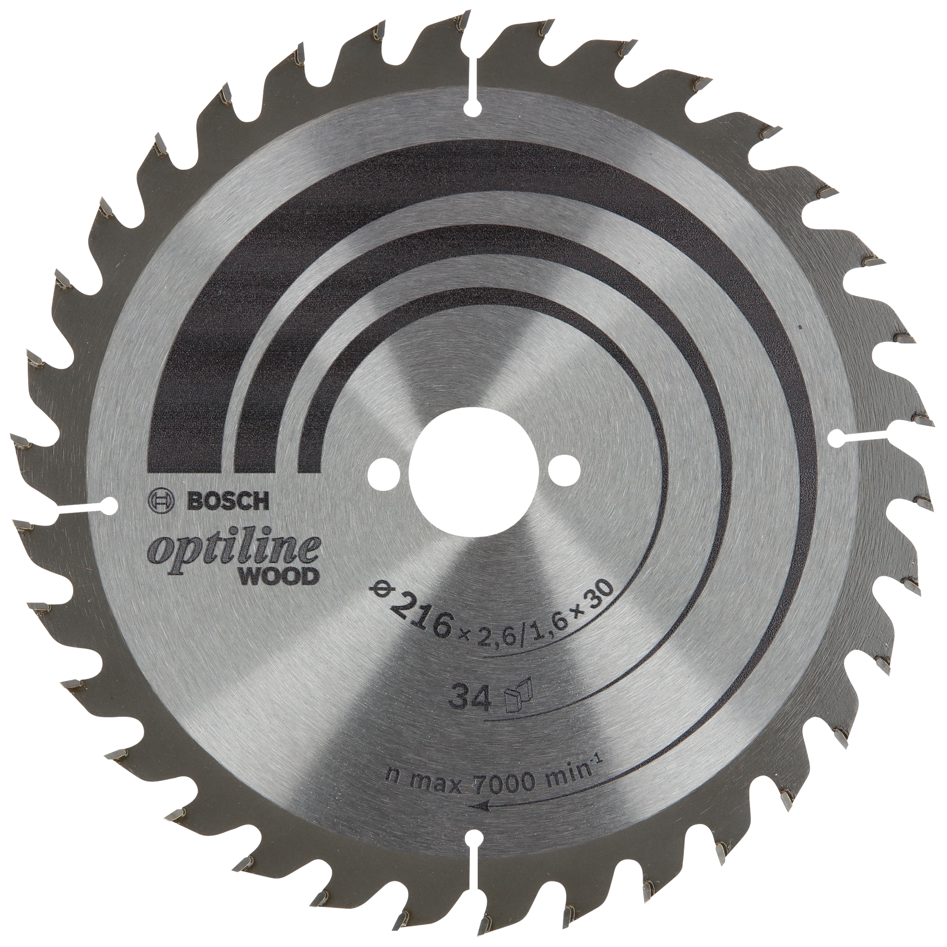Optiline Wood Cirkelsågklinga, T34