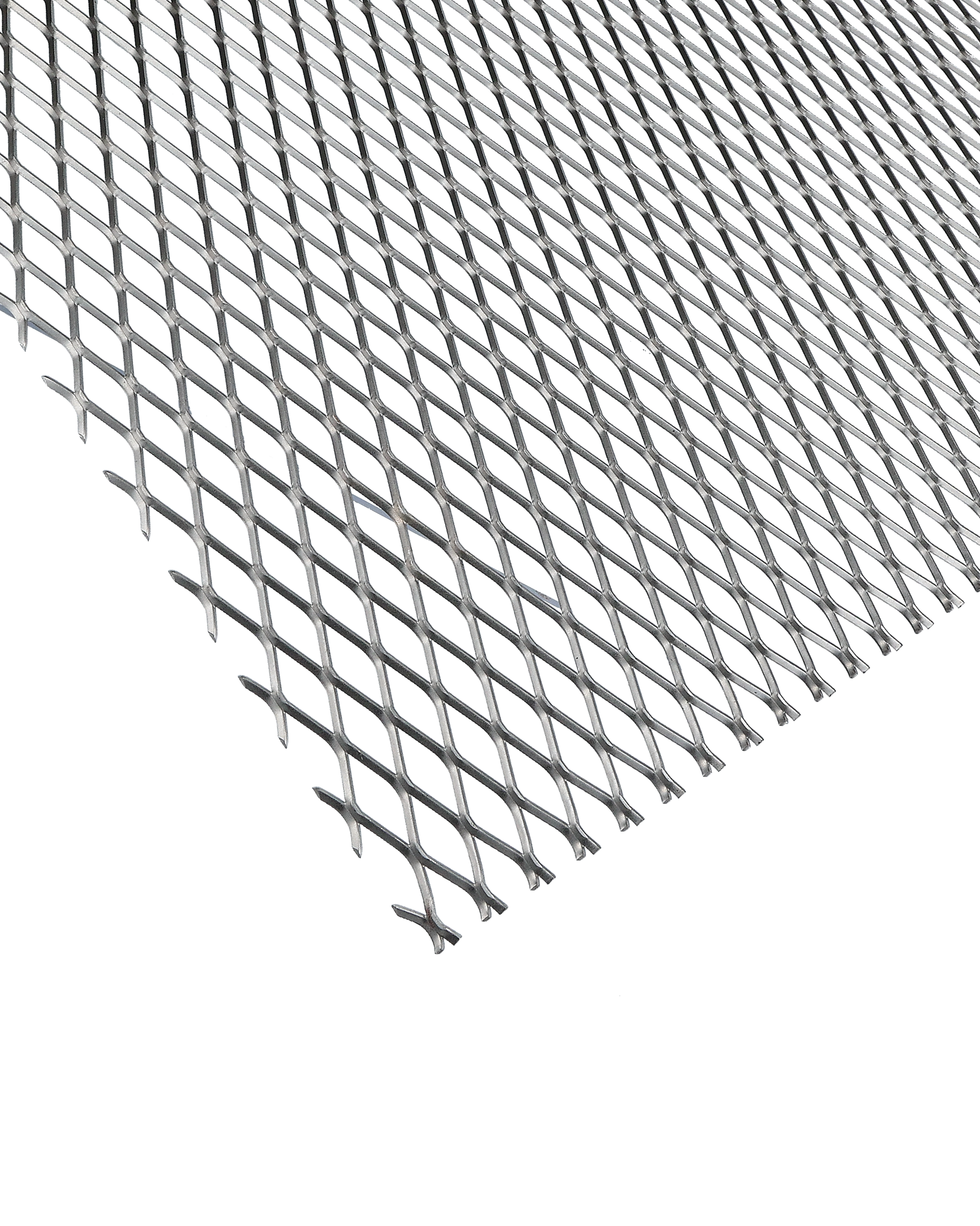 Sträckmetall 1000x500 mm, obehandlat stål