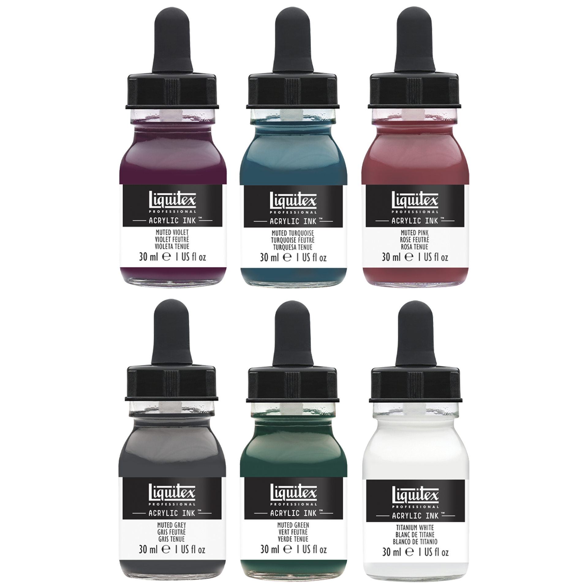 Liquitex ink set