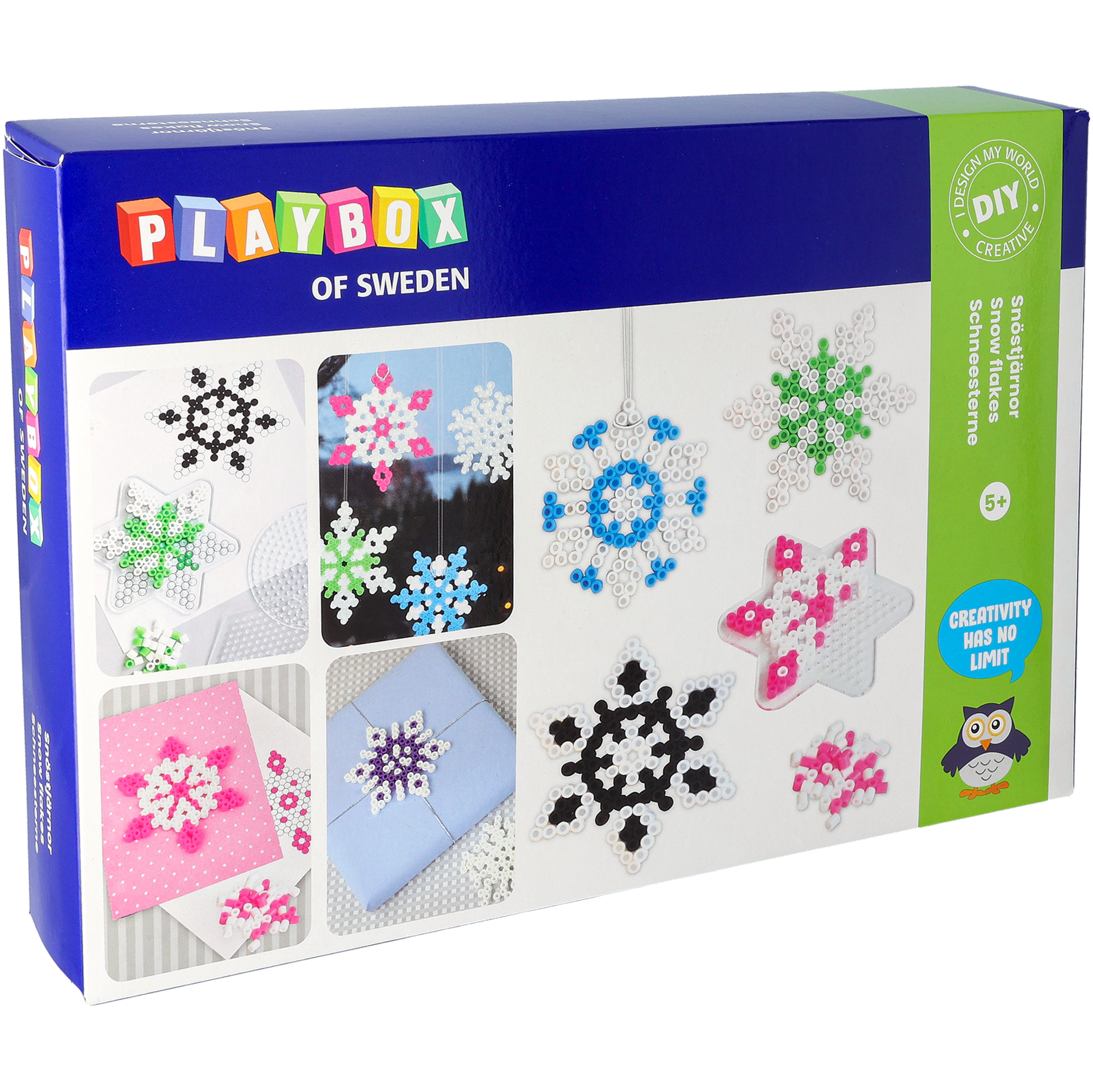 Rörpärlset Snöflingor