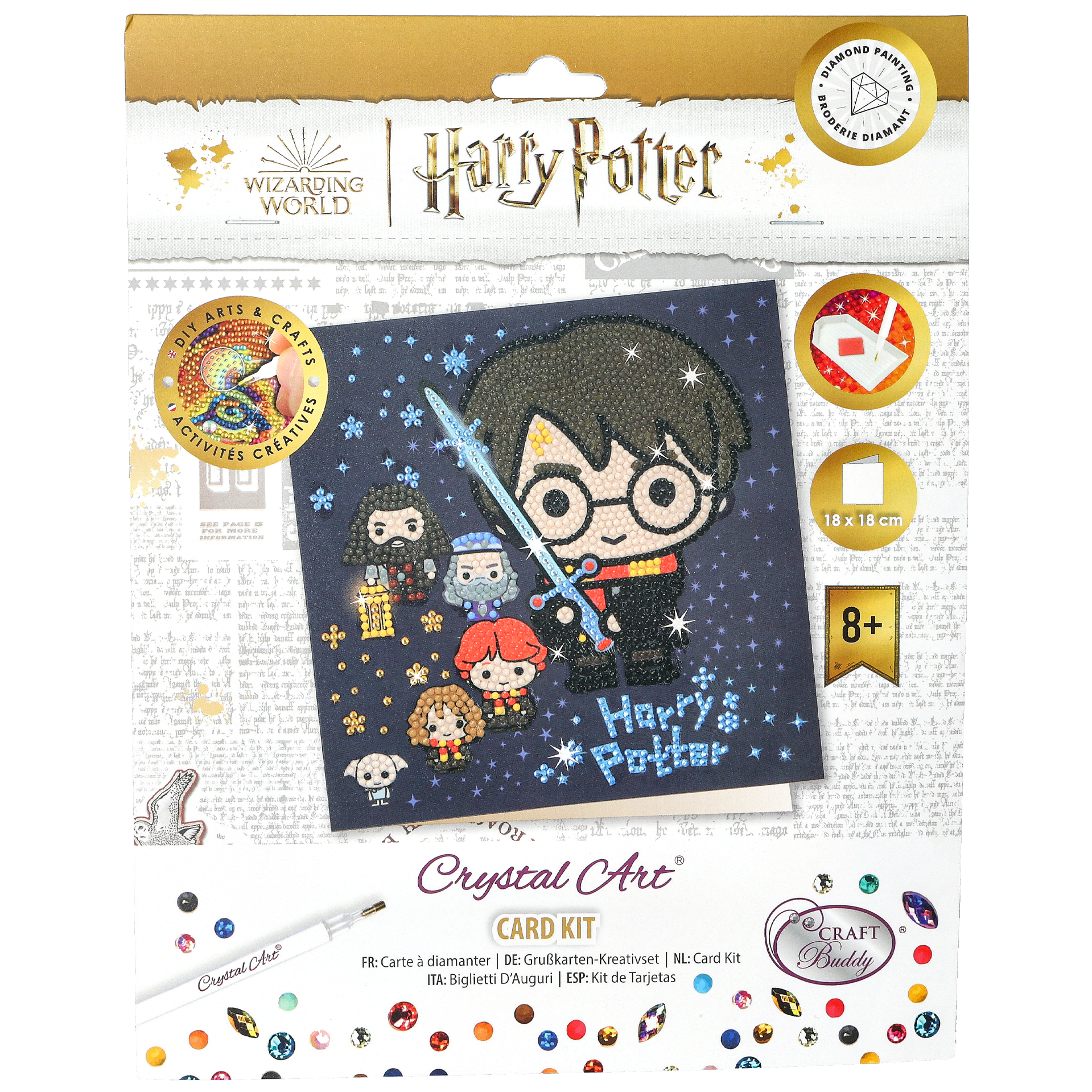 Crystal Card kit Harry Potter Family