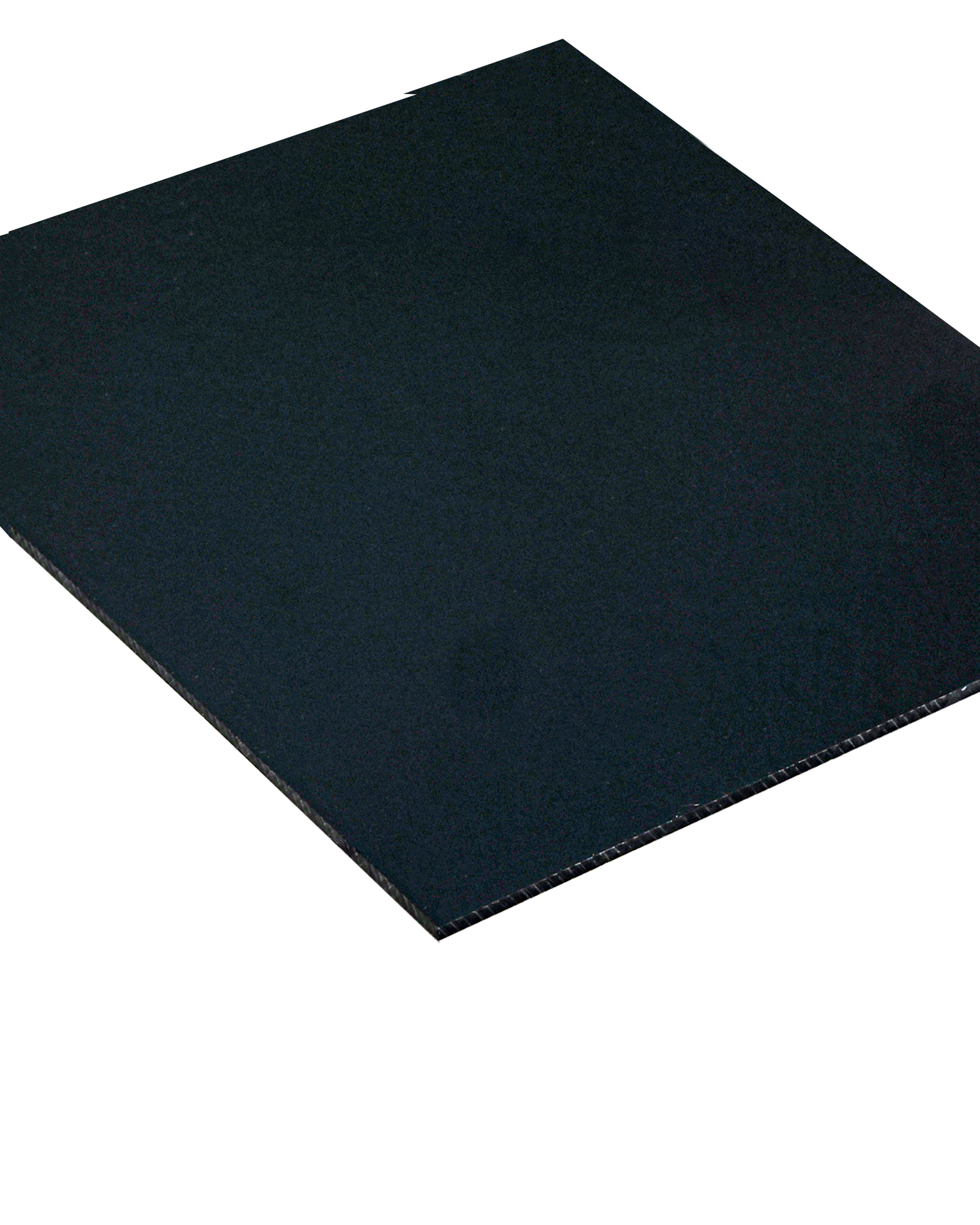 Akrylplastplade, sort