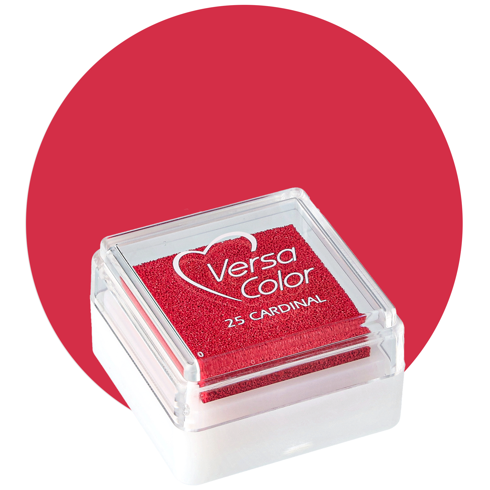 Stämpeldyna Versa Color, cardinal