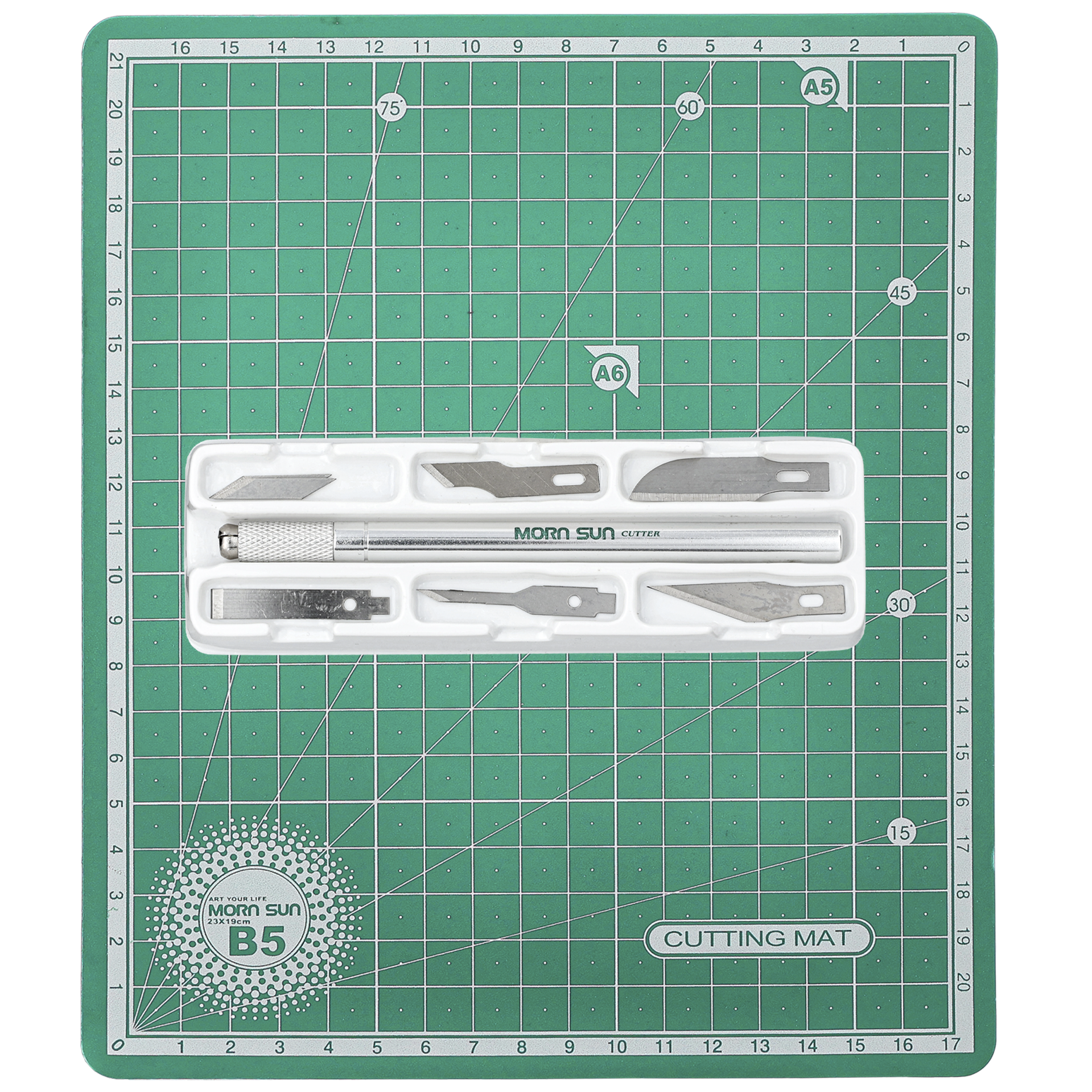 Skjærematte med knivsett