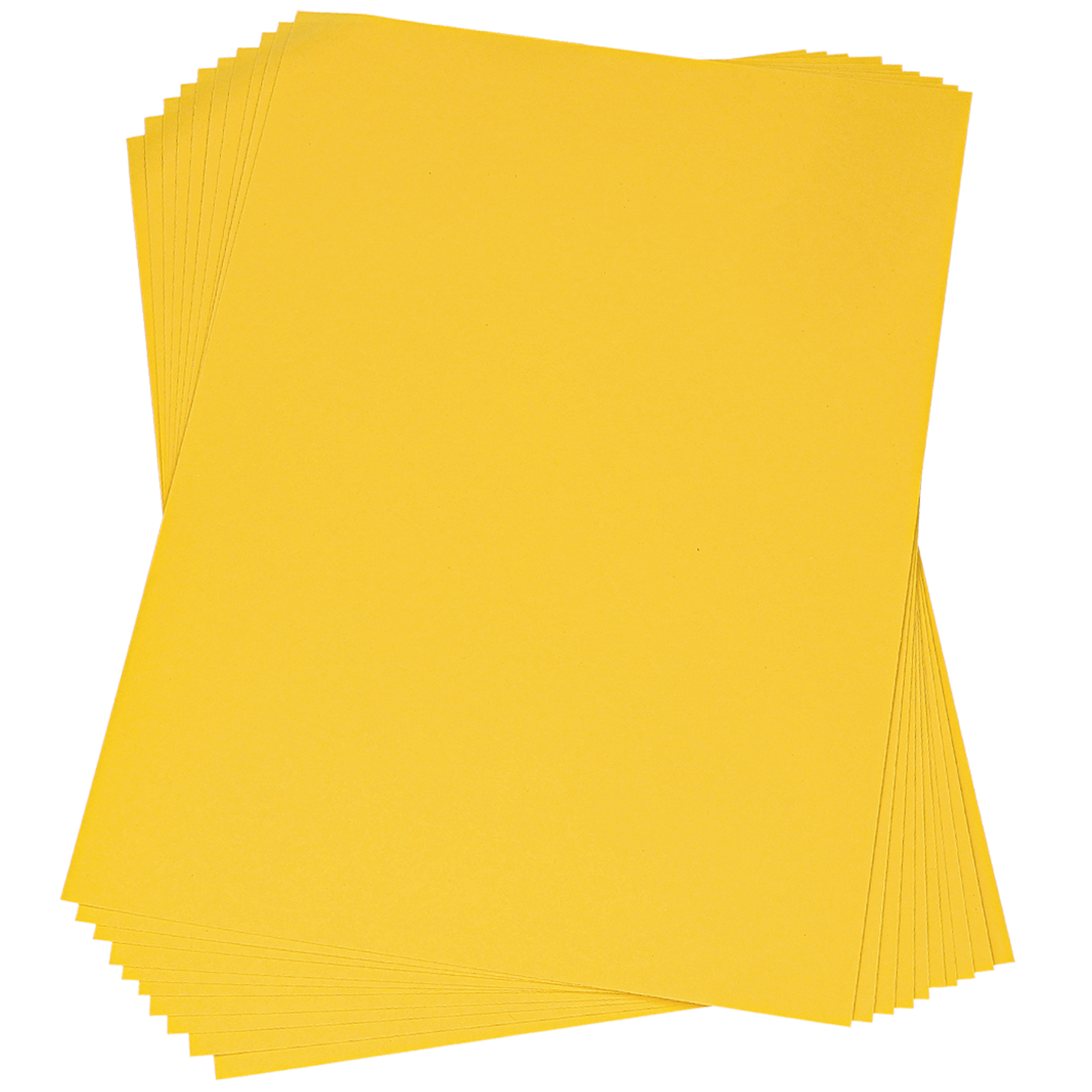 Askartelupahvi A2, rapsinkeltainen