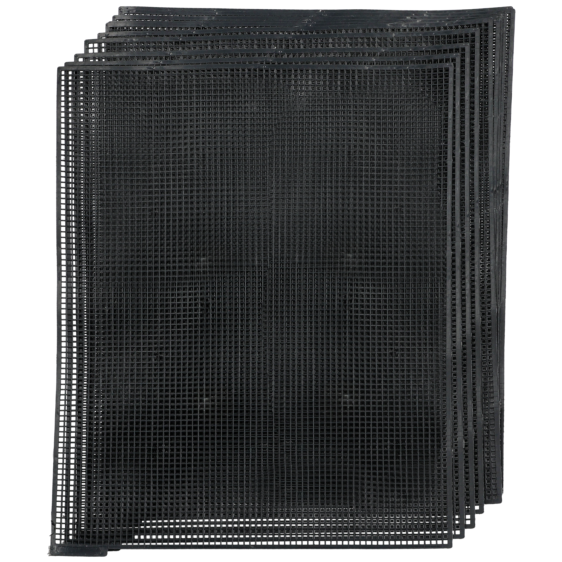 Pony Plastic canvas 10 stk, sort