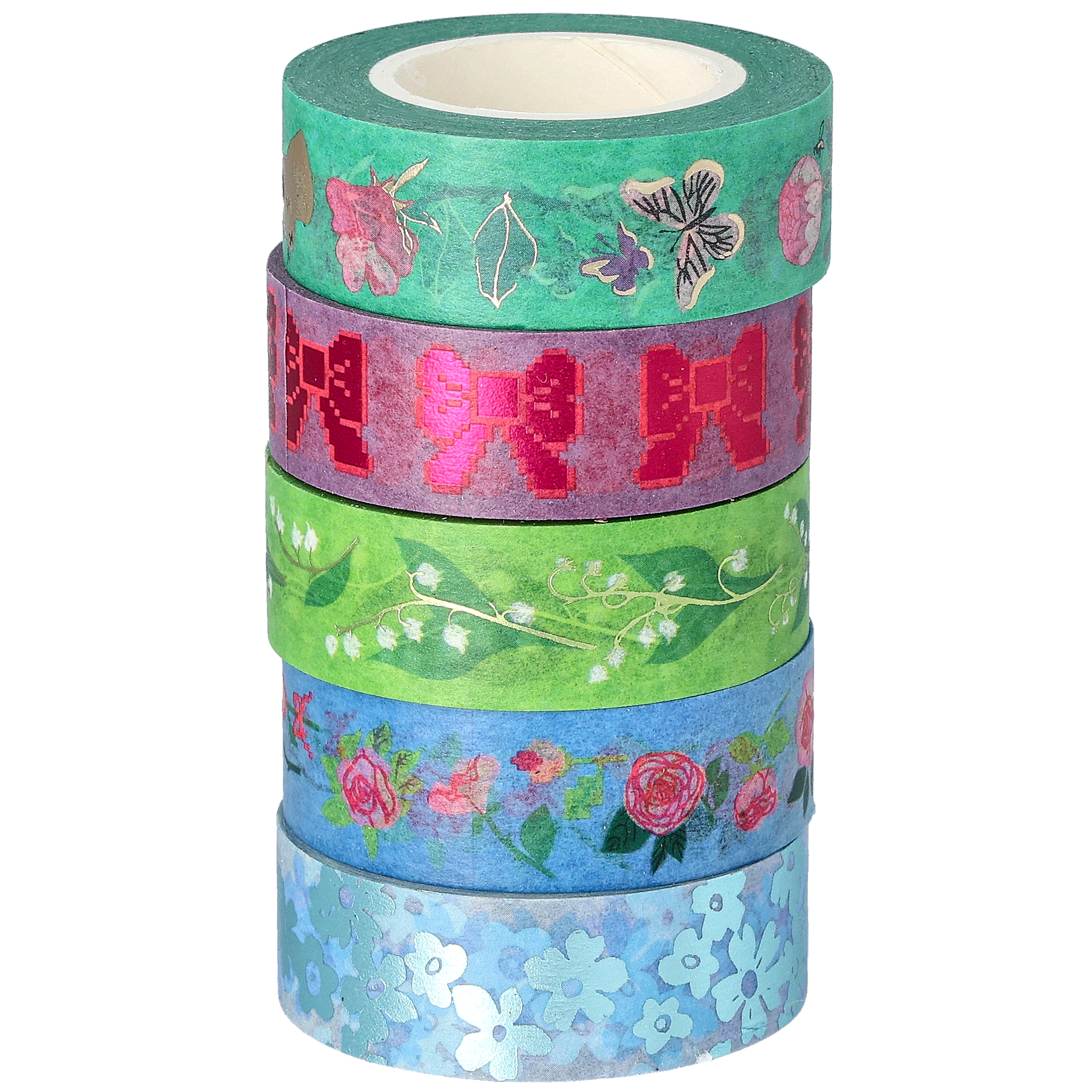 Washi Tape, Foil mix