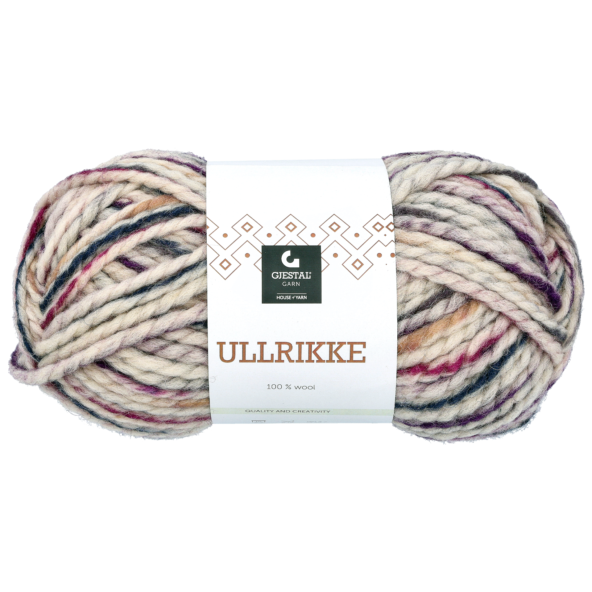 Ullrikke ullgarn, Havanna print