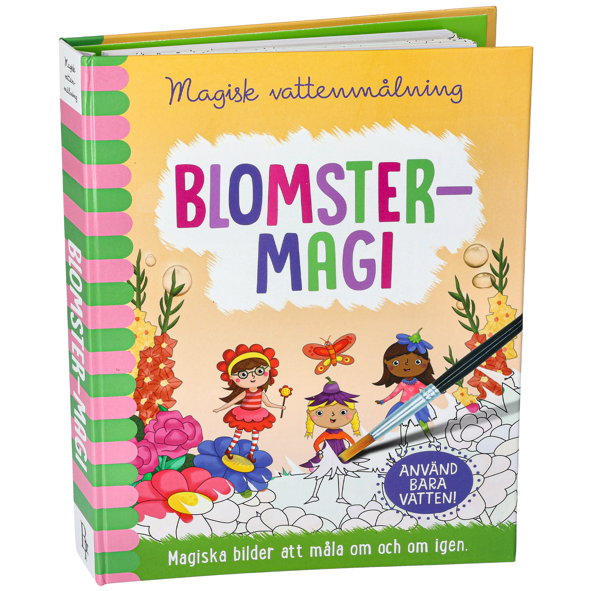 Magisk vattenmålning Blomstermagi