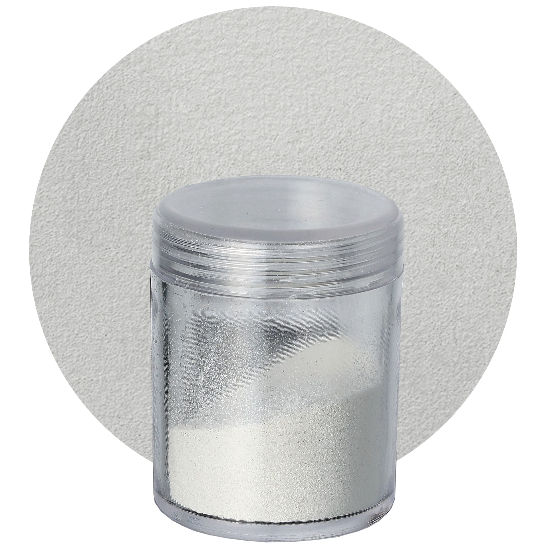 Embossingpulver, vit