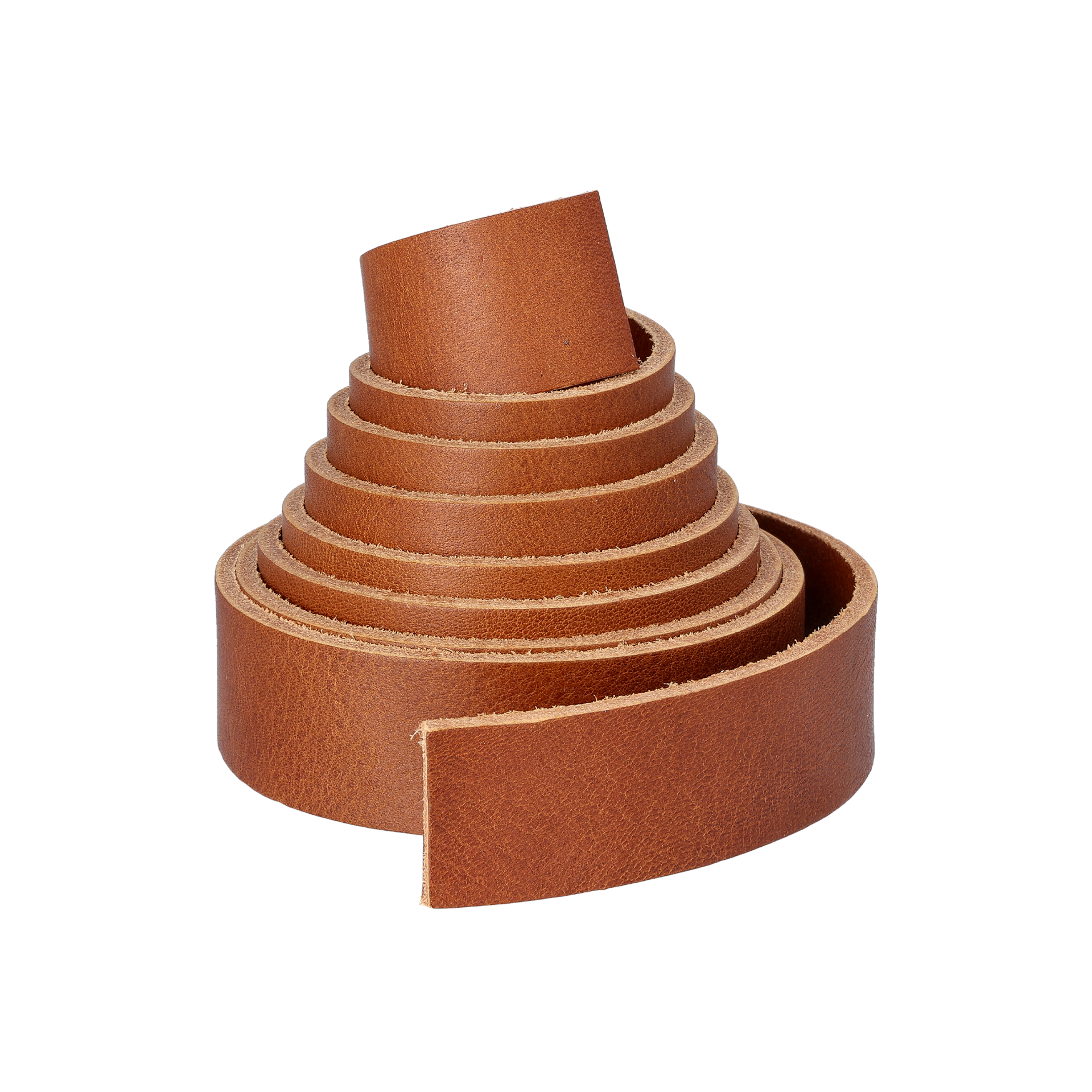 Läderrem utan skarv, 25 mm