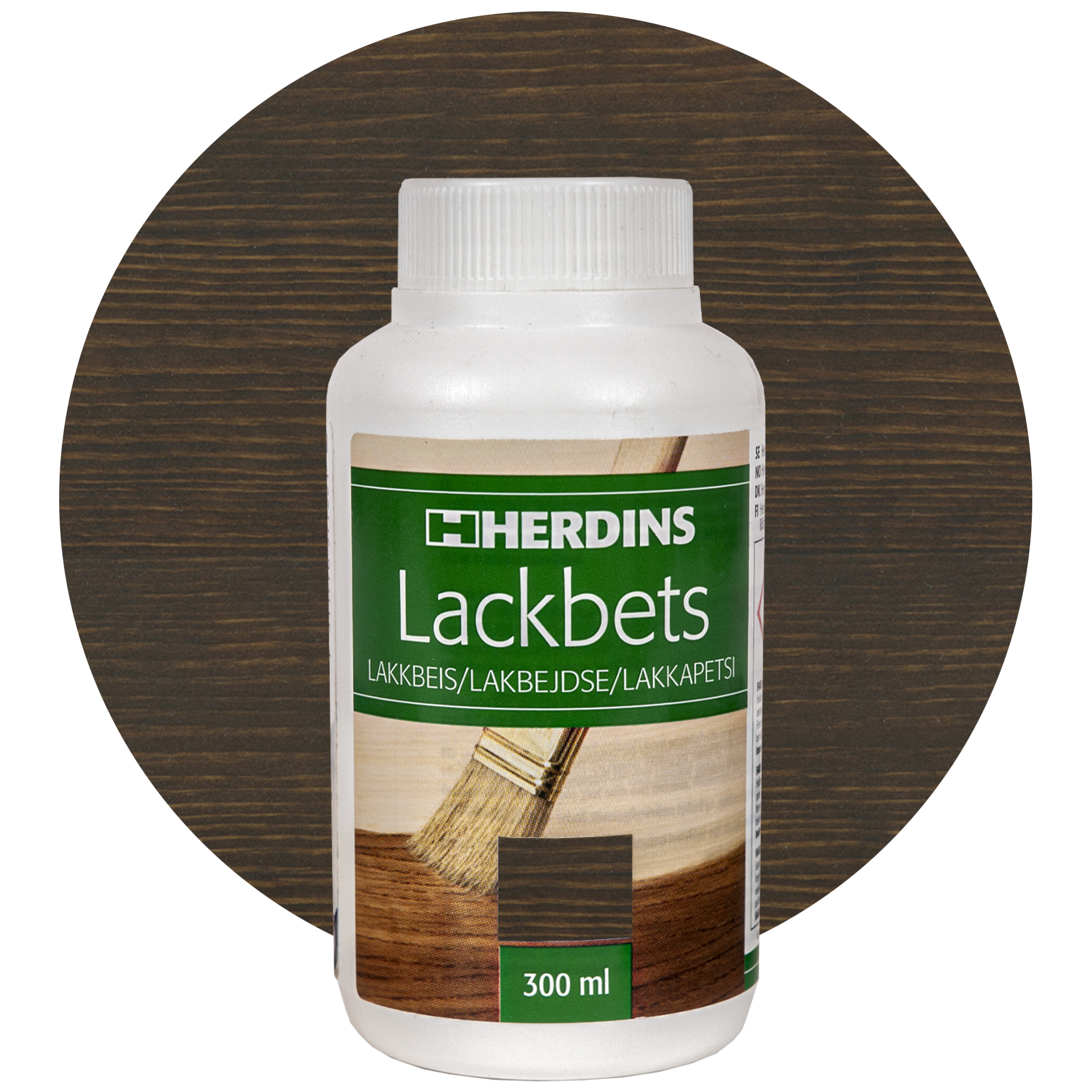 Herdins Lackbets, mörk ek