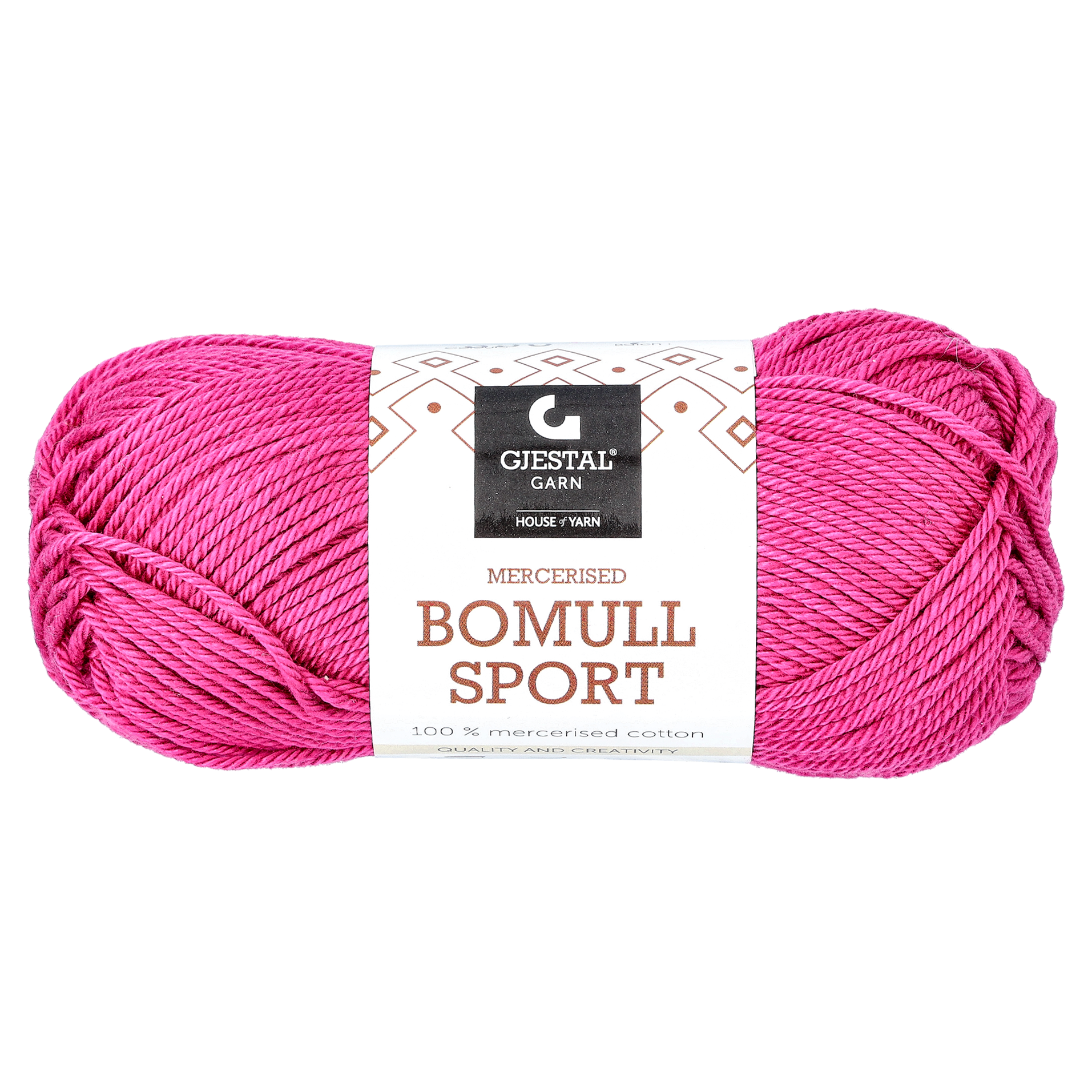Bomuld sport garn, pink