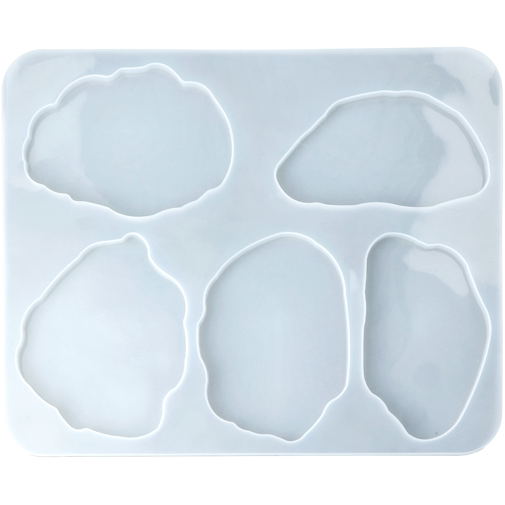 Silikoneform coaster