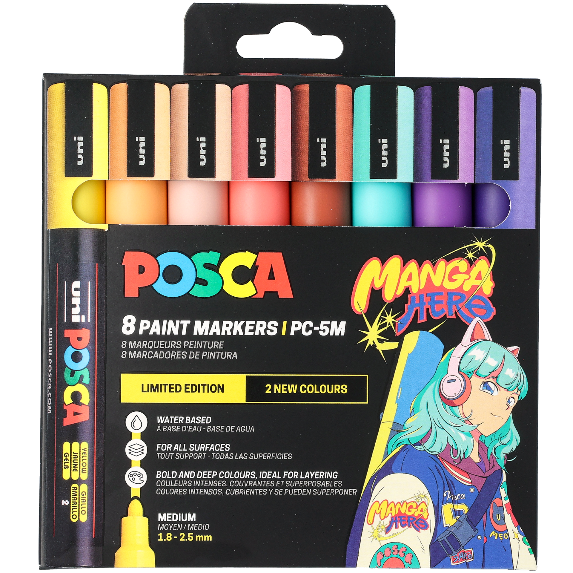 Setti Posca PC5 Manga