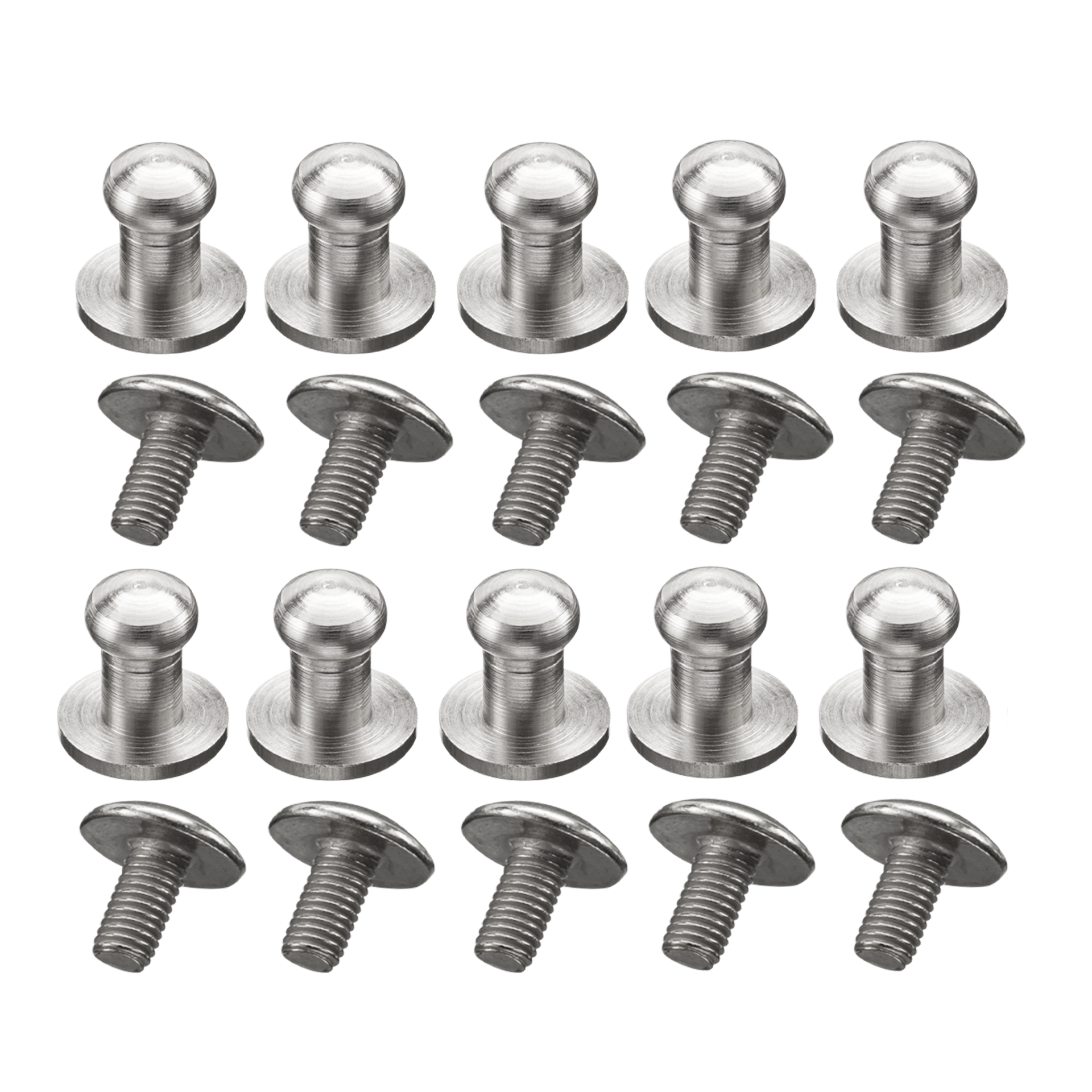 Kiväärinnappi, nikkelinvärinen