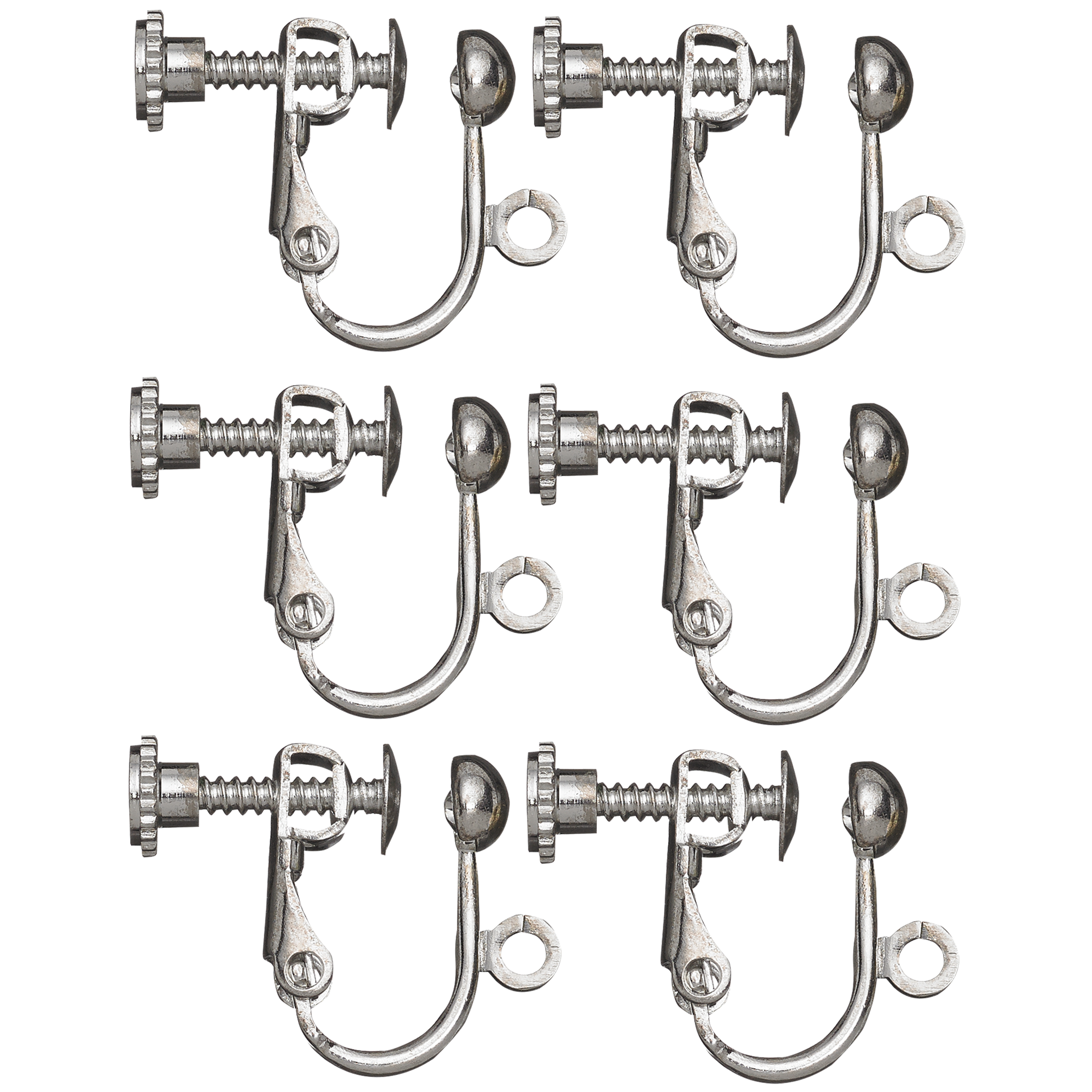 Öronskruv med ögla, 3 par