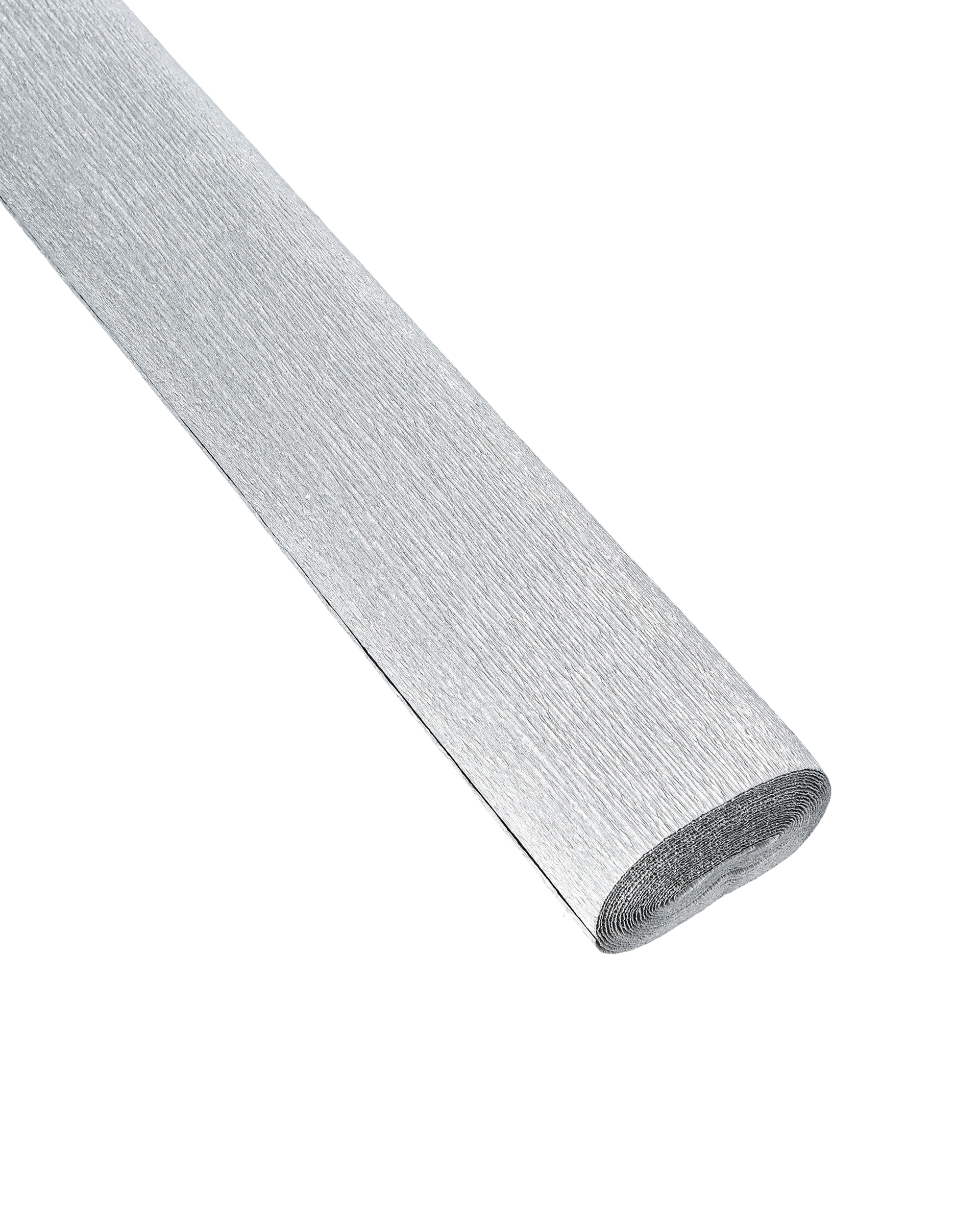Kreppapir metallic, sølv